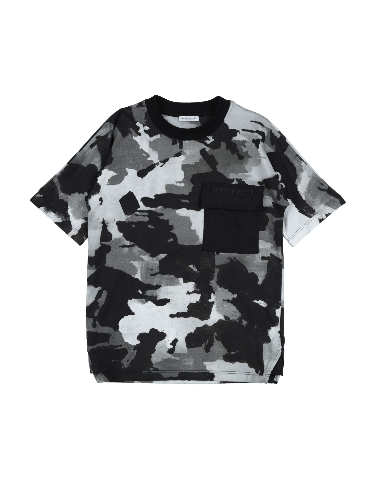 DOLCE&GABBANA T-shirts Kinder Granitgrau von DOLCE&GABBANA