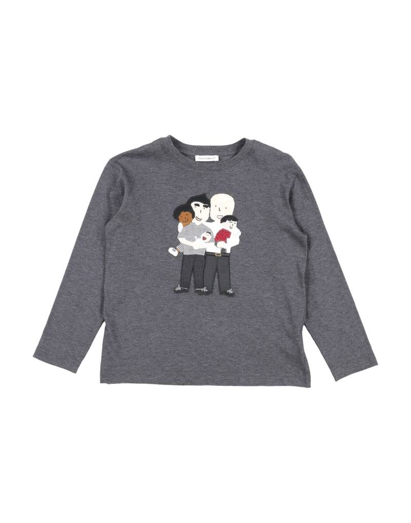 DOLCE&GABBANA T-shirts Kinder Granitgrau von DOLCE&GABBANA