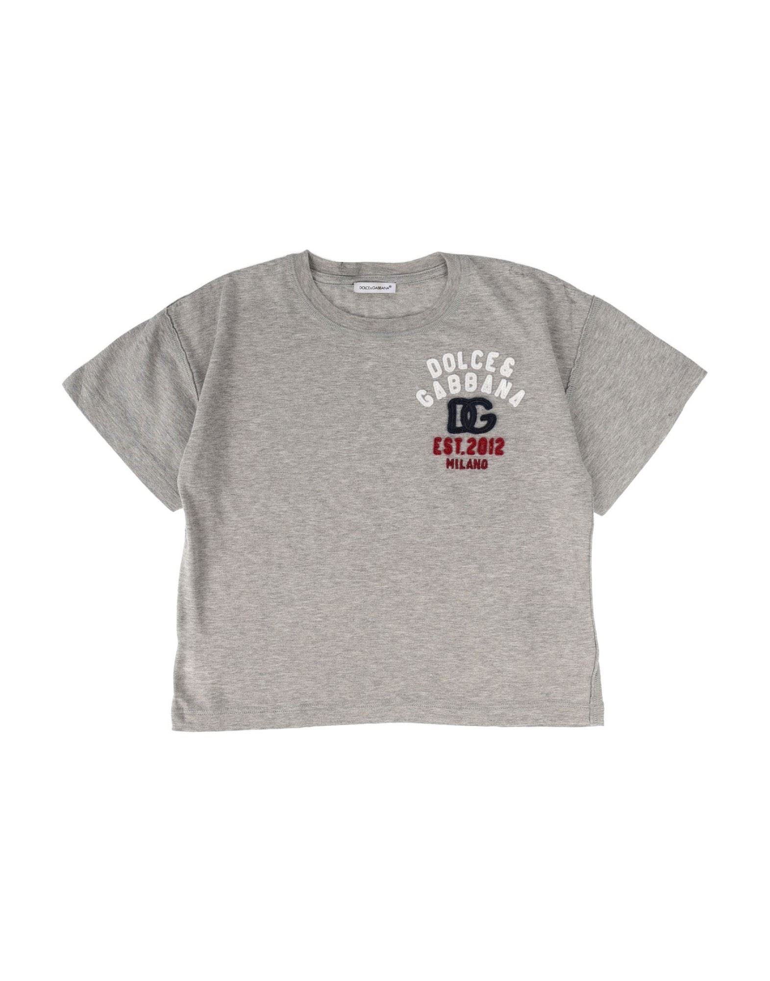 DOLCE&GABBANA T-shirts Kinder Grau von DOLCE&GABBANA