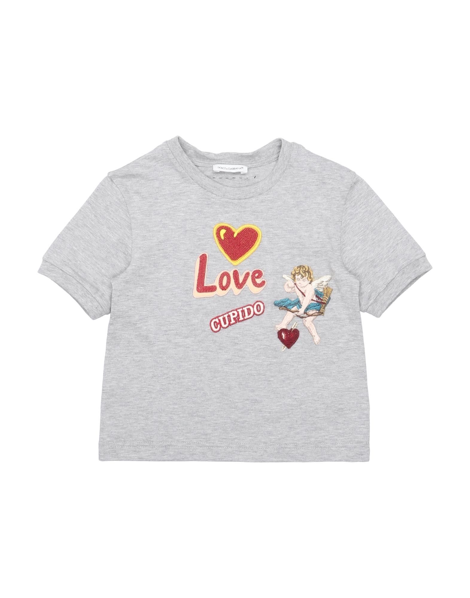 DOLCE&GABBANA T-shirts Kinder Grau von DOLCE&GABBANA