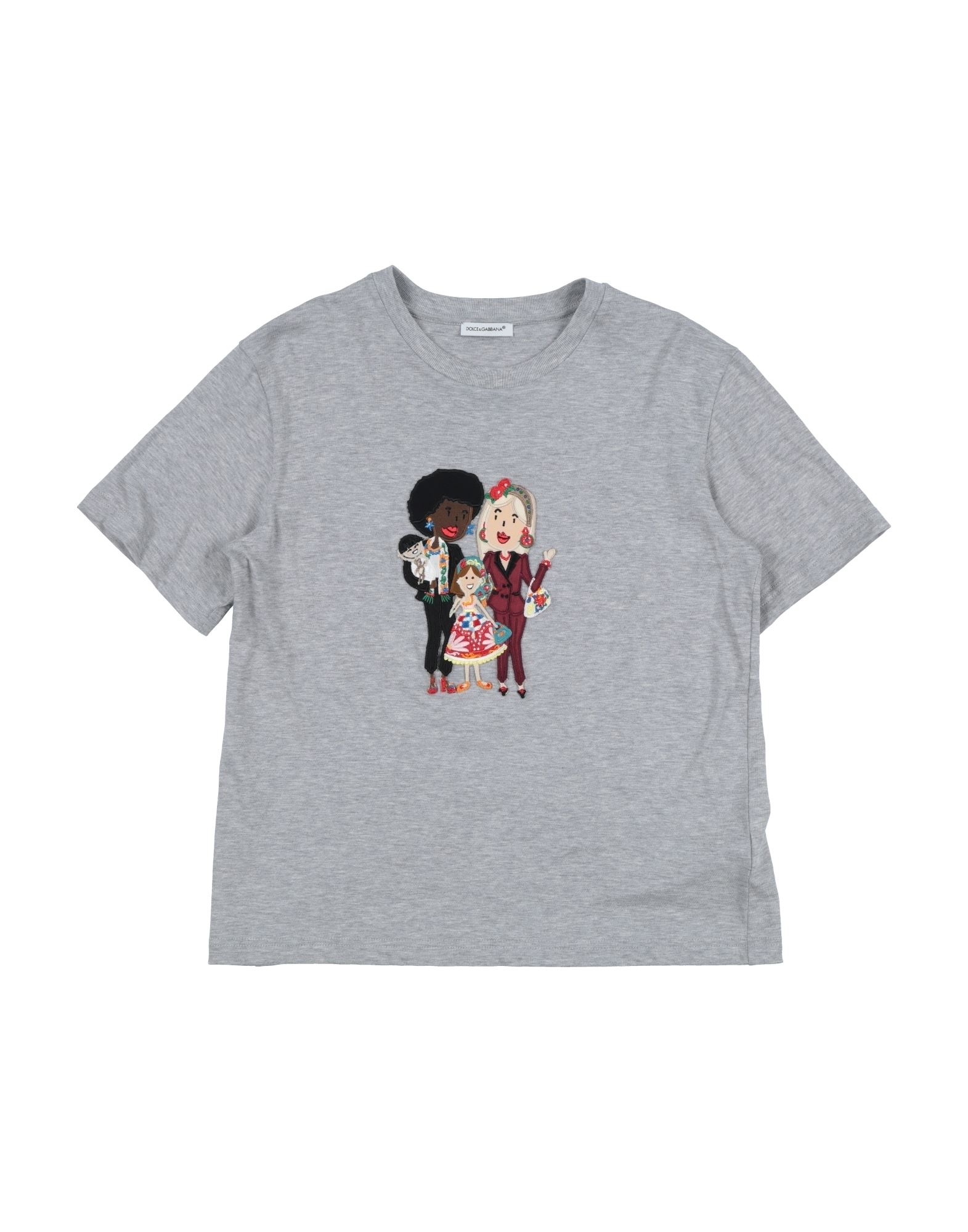 DOLCE&GABBANA T-shirts Kinder Grau von DOLCE&GABBANA