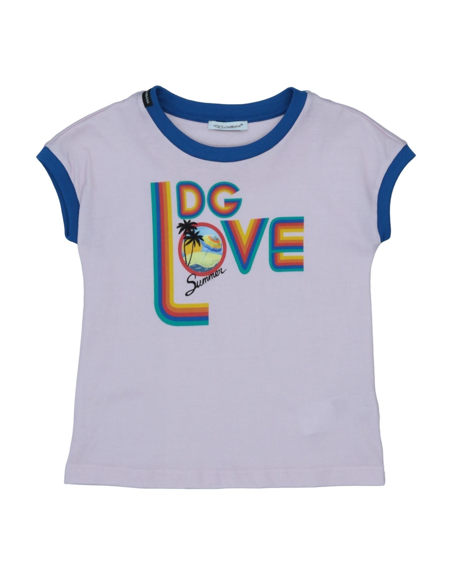 DOLCE&GABBANA T-shirts Kinder Hellrosa von DOLCE&GABBANA