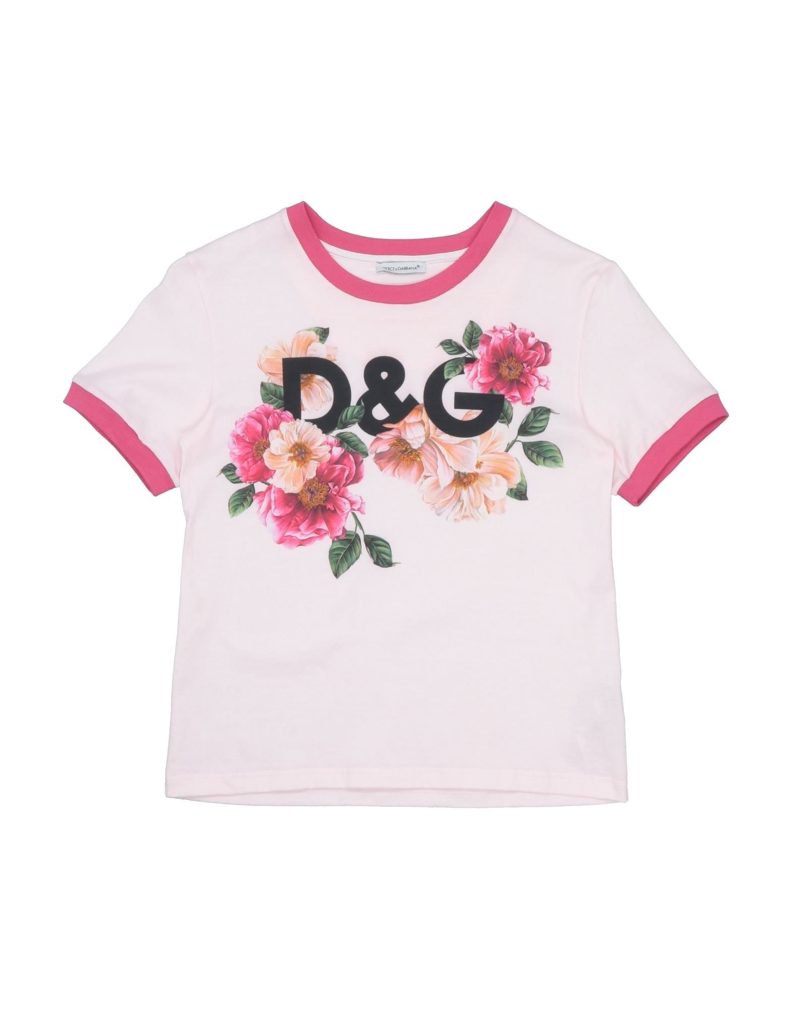 DOLCE&GABBANA T-shirts Kinder Hellrosa von DOLCE&GABBANA