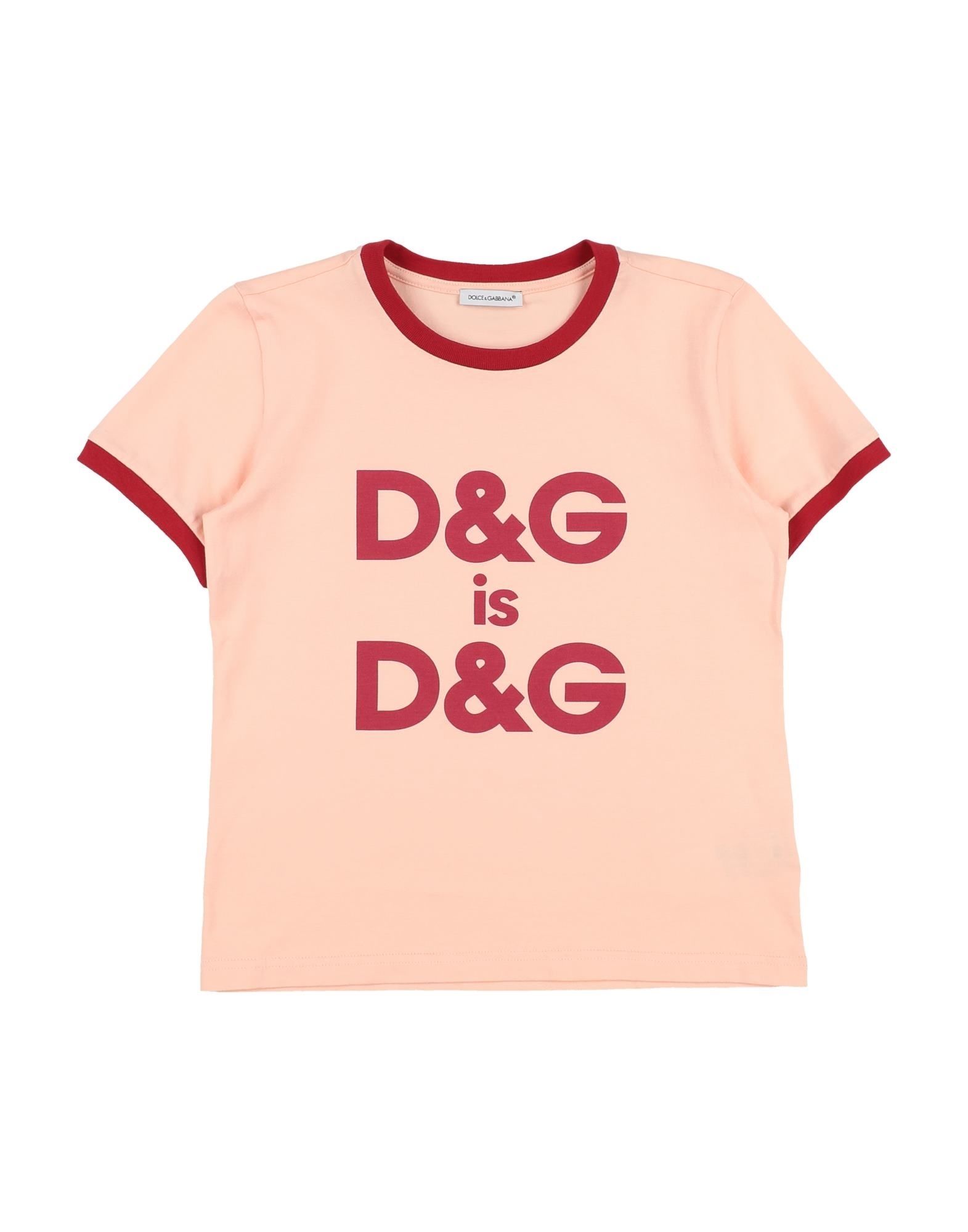 DOLCE&GABBANA T-shirts Kinder Hellrosa von DOLCE&GABBANA