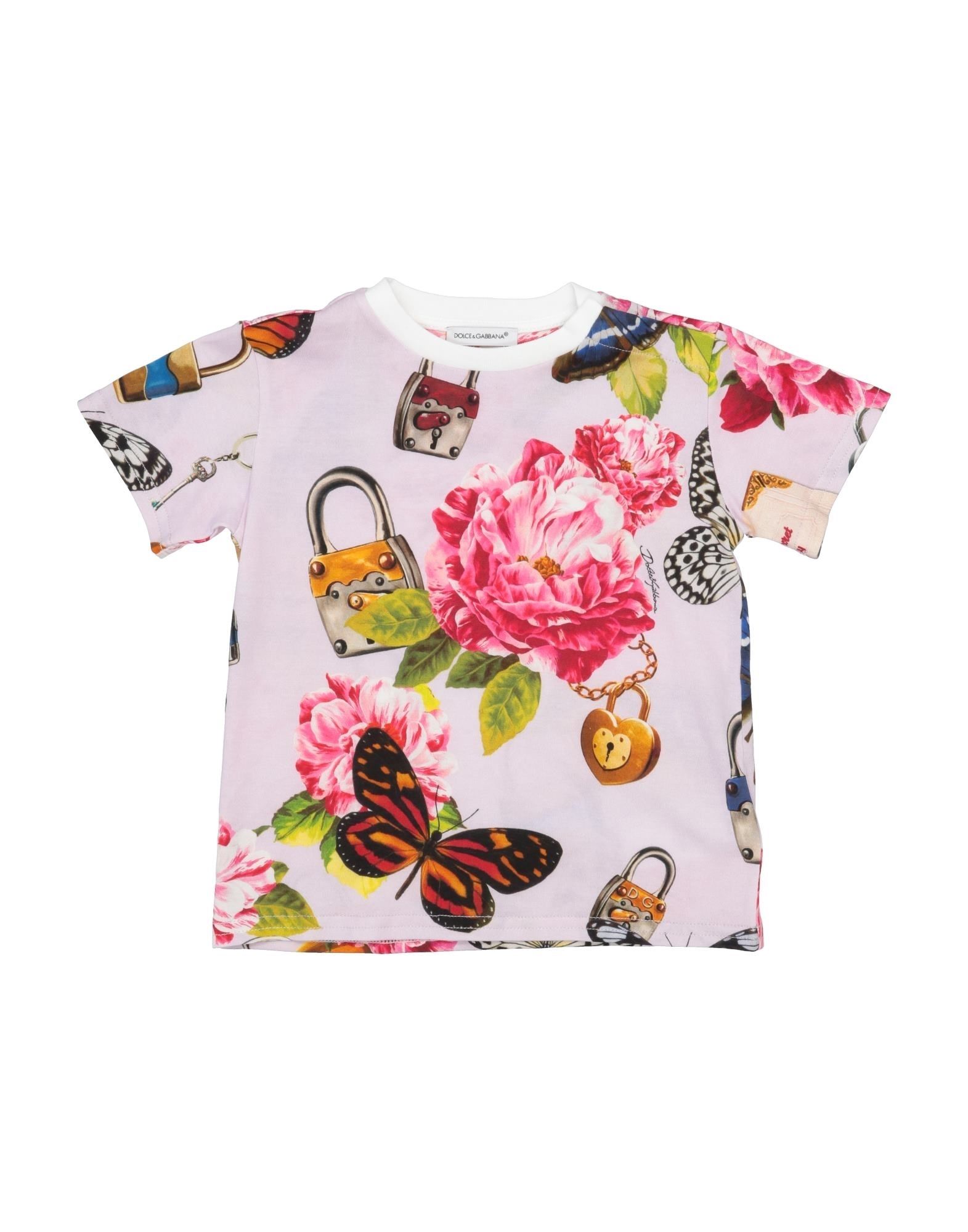 DOLCE&GABBANA T-shirts Kinder Lila von DOLCE&GABBANA