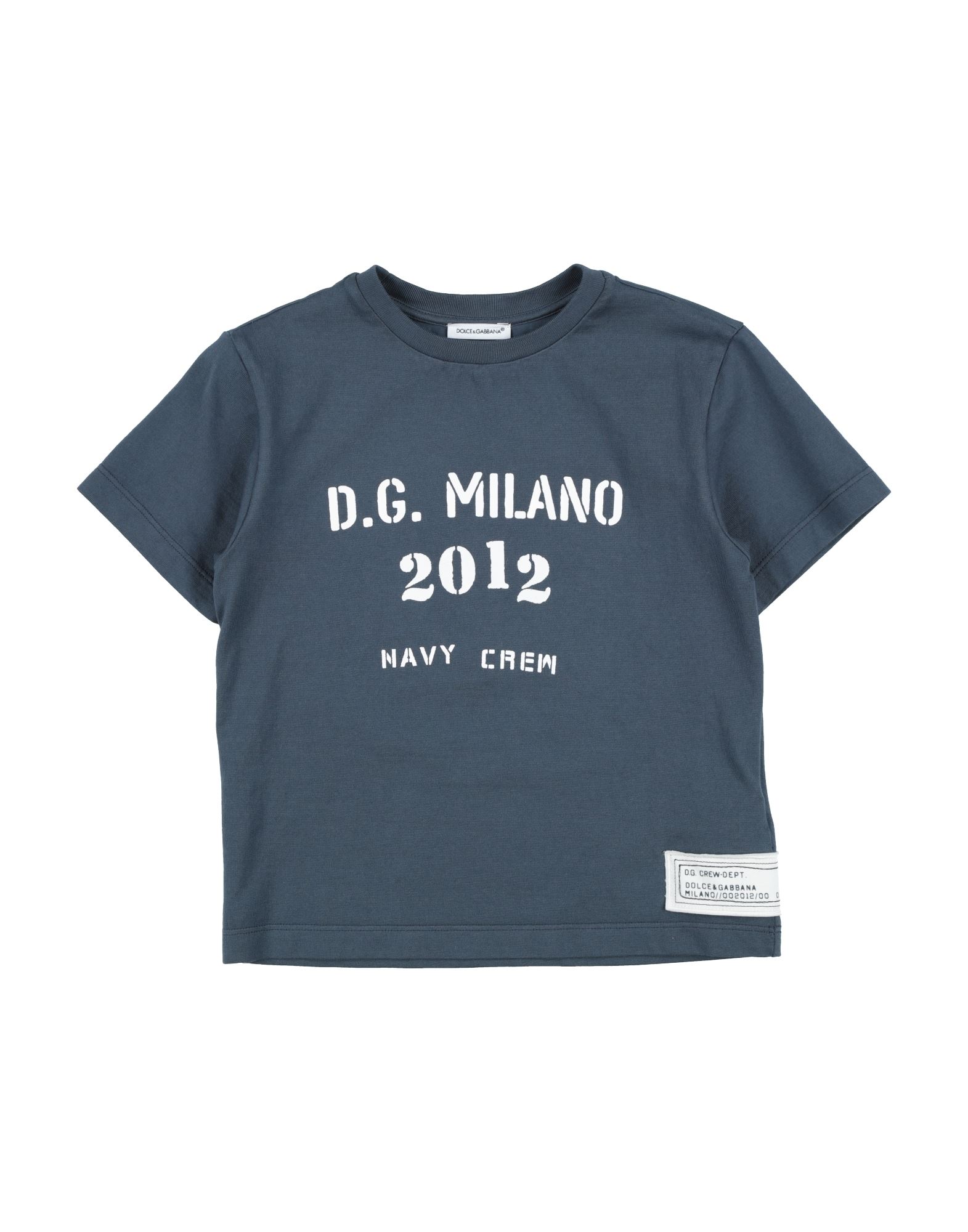 DOLCE&GABBANA T-shirts Kinder Marineblau von DOLCE&GABBANA