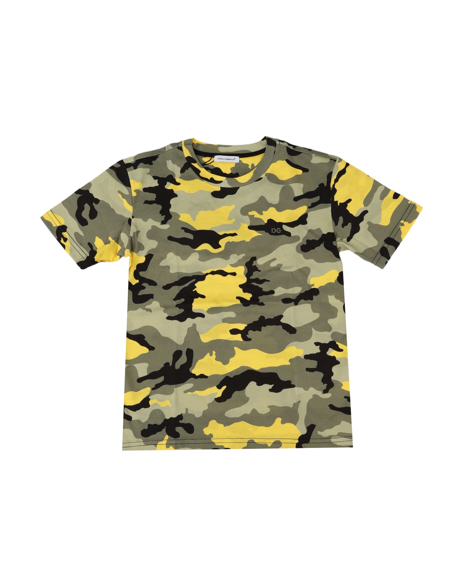 DOLCE&GABBANA T-shirts Kinder Militärgrün von DOLCE&GABBANA