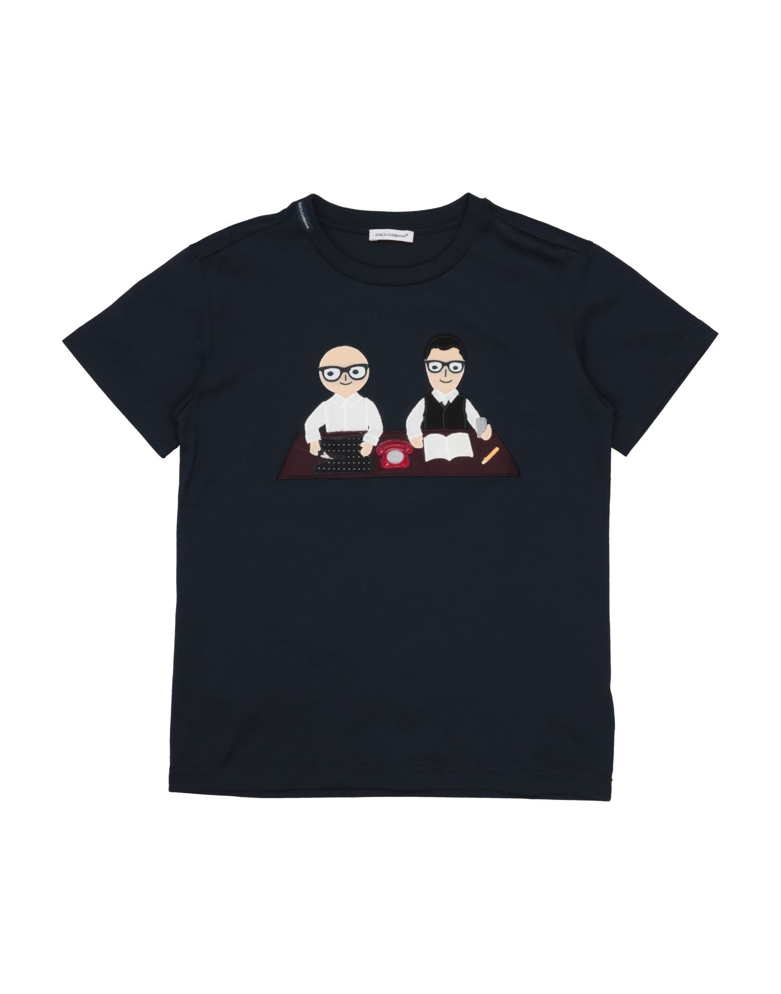 DOLCE&GABBANA T-shirts Kinder Nachtblau DOLCE&GABBANA T-shirts Kinder Nachtblau von DOLCE&GABBANA