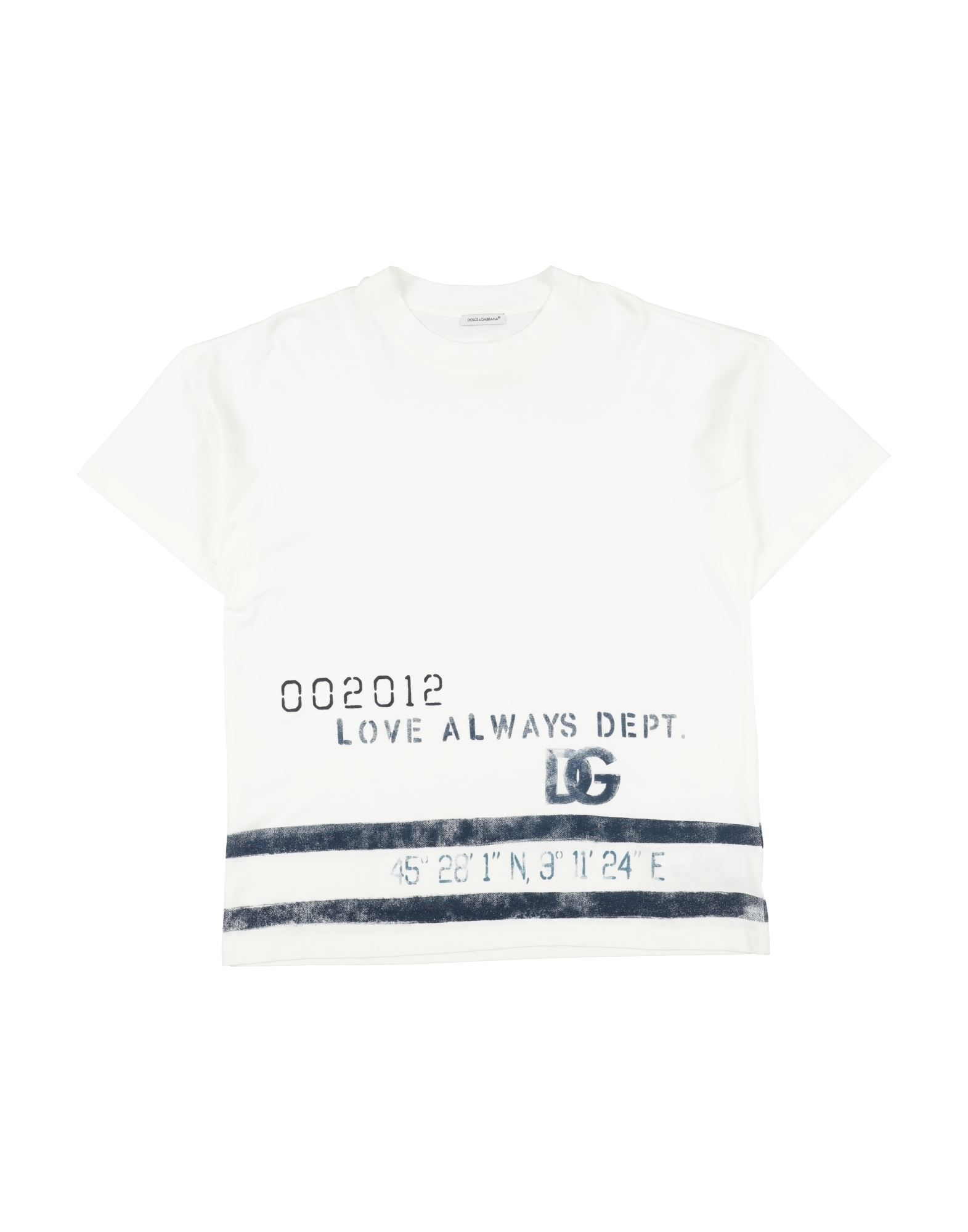 DOLCE&GABBANA T-shirts Kinder Off white von DOLCE&GABBANA