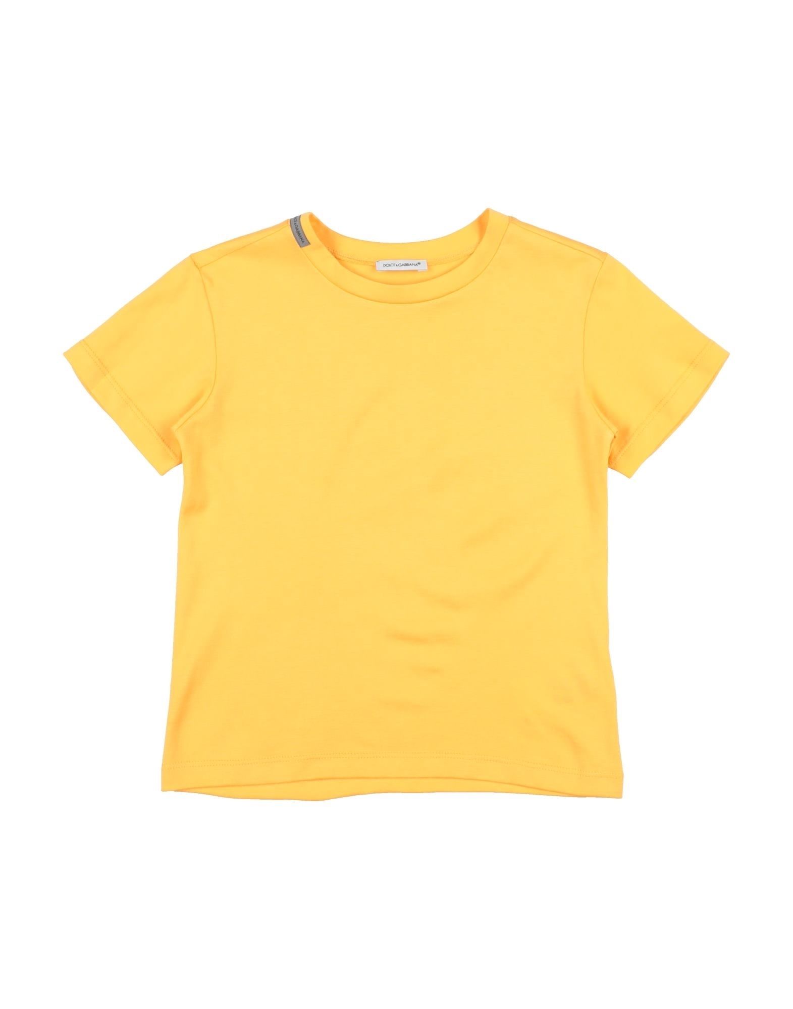 DOLCE&GABBANA T-shirts Kinder Orange von DOLCE&GABBANA