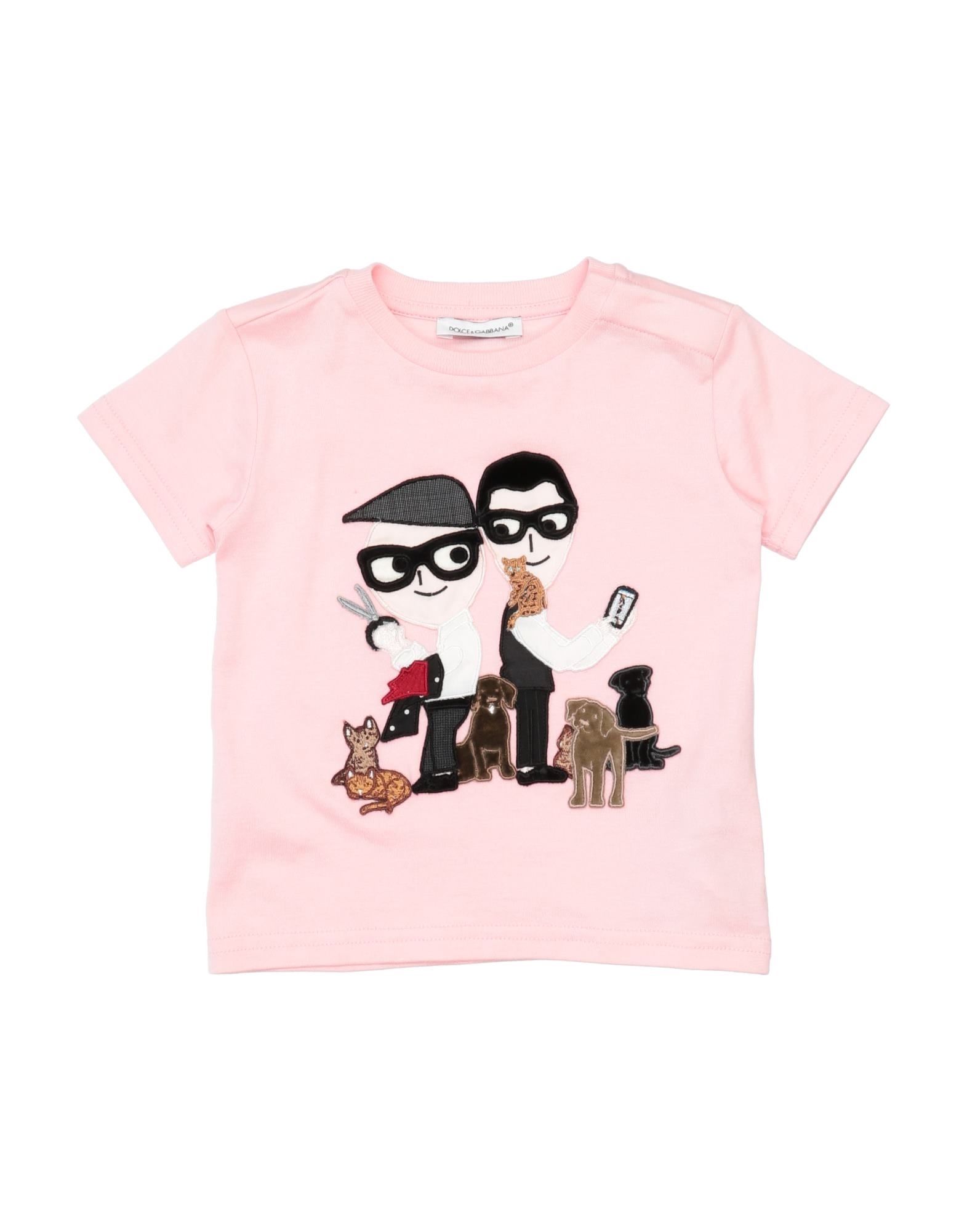 DOLCE&GABBANA T-shirts Kinder Rosa von DOLCE&GABBANA