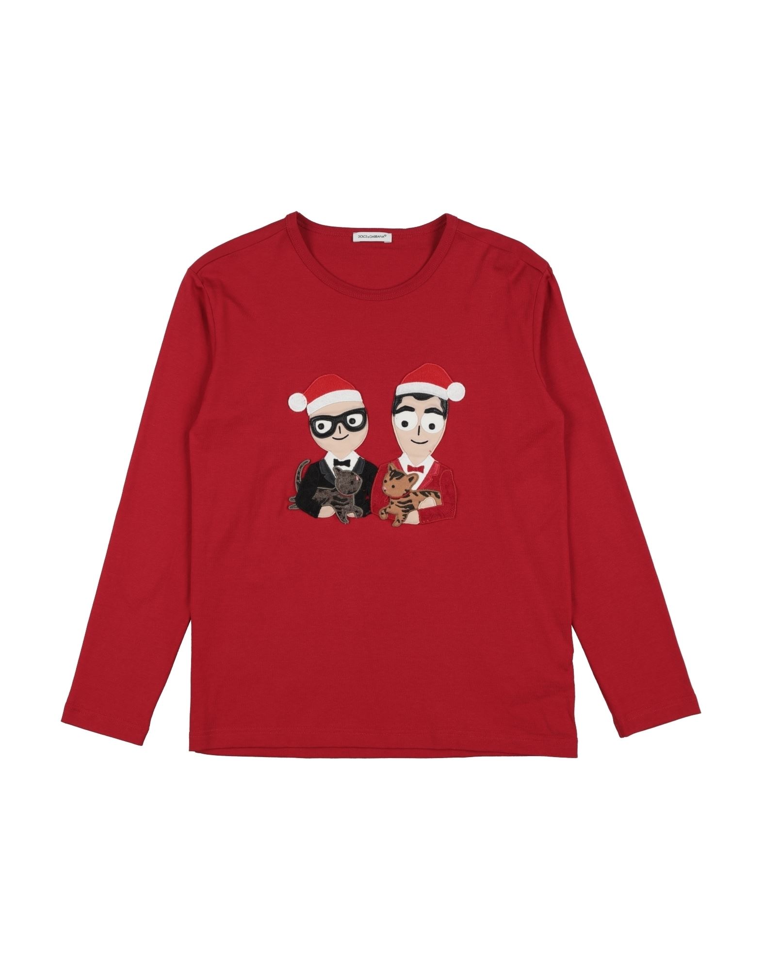 DOLCE&GABBANA T-shirts Kinder Rot DOLCE&GABBANA T-shirts Kinder Rot von DOLCE&GABBANA