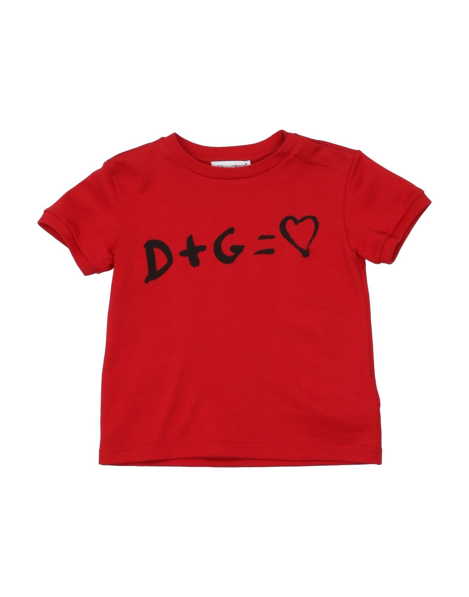 DOLCE&GABBANA T-shirts Kinder Rot von DOLCE&GABBANA