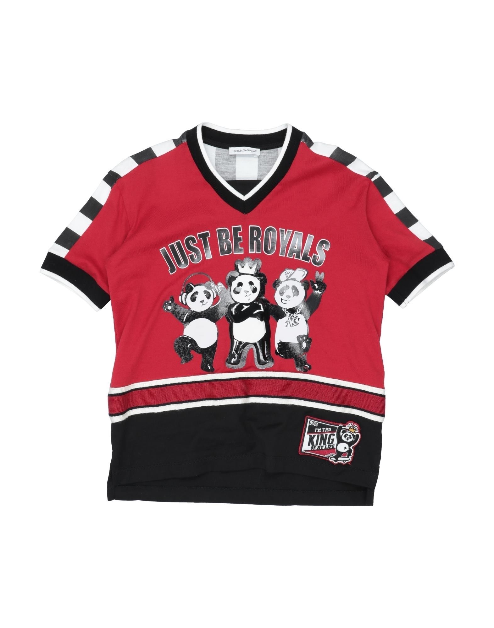 DOLCE&GABBANA T-shirts Kinder Rot von DOLCE&GABBANA