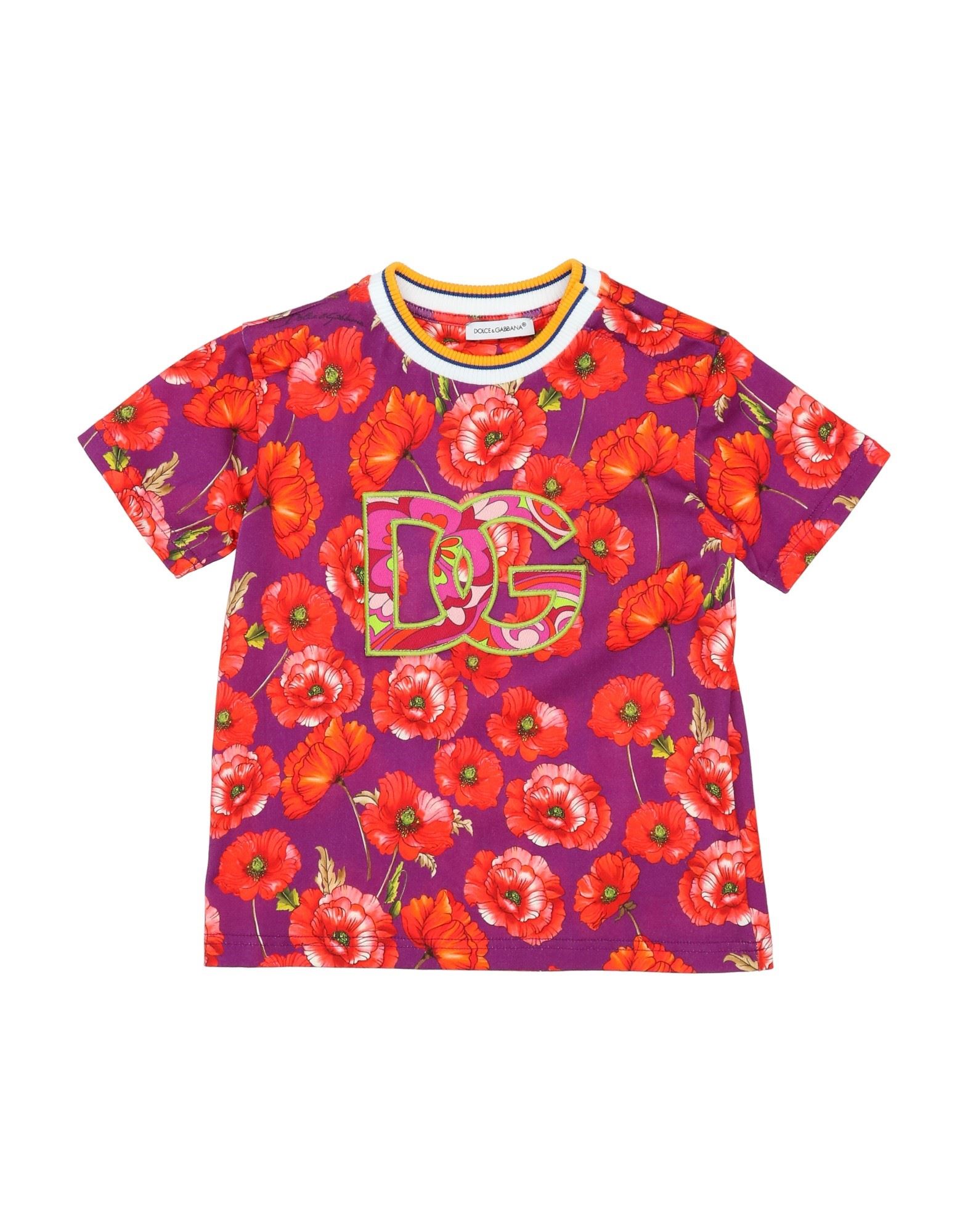 DOLCE&GABBANA T-shirts Kinder Rot von DOLCE&GABBANA