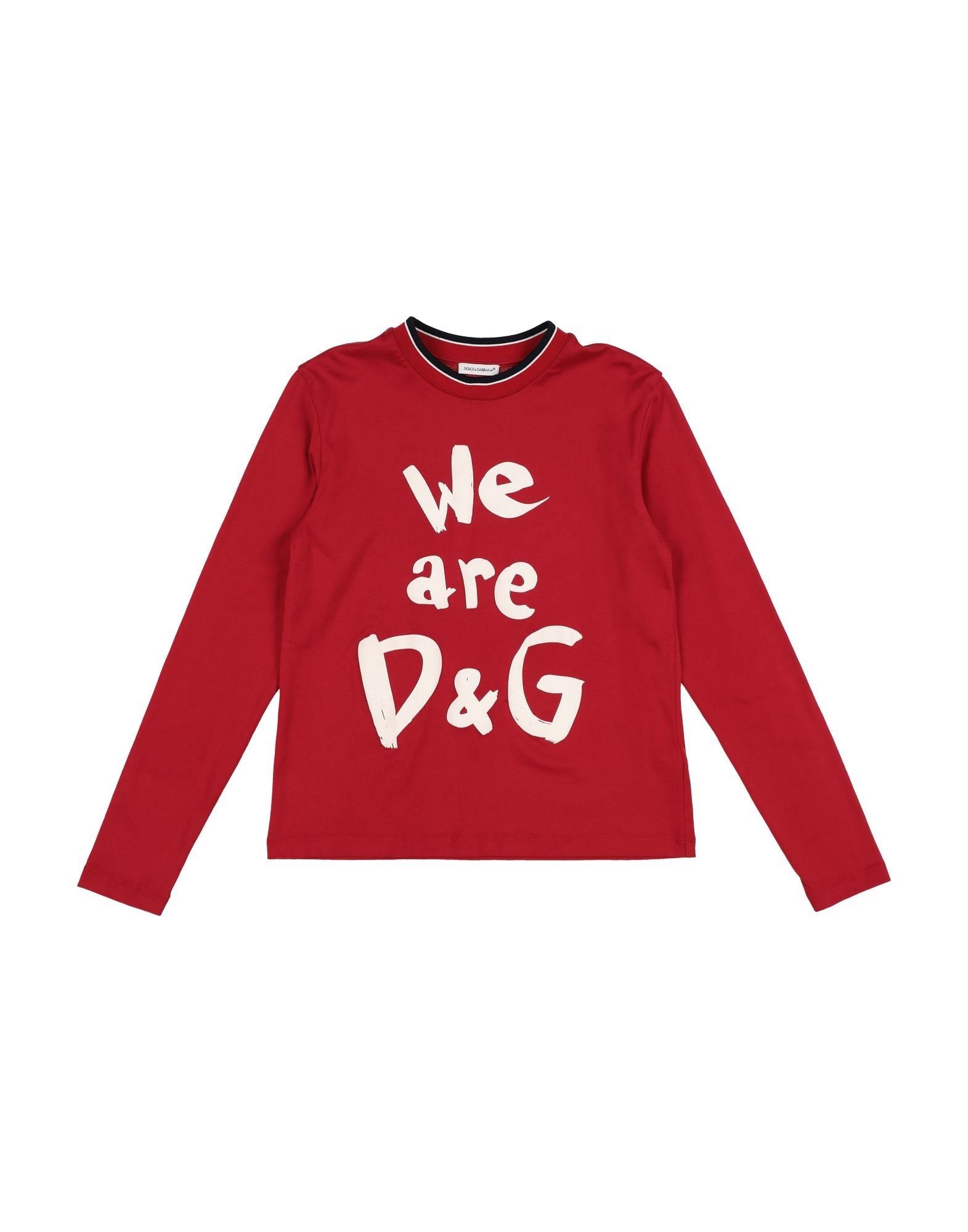 DOLCE&GABBANA T-shirts Kinder Rot von DOLCE&GABBANA