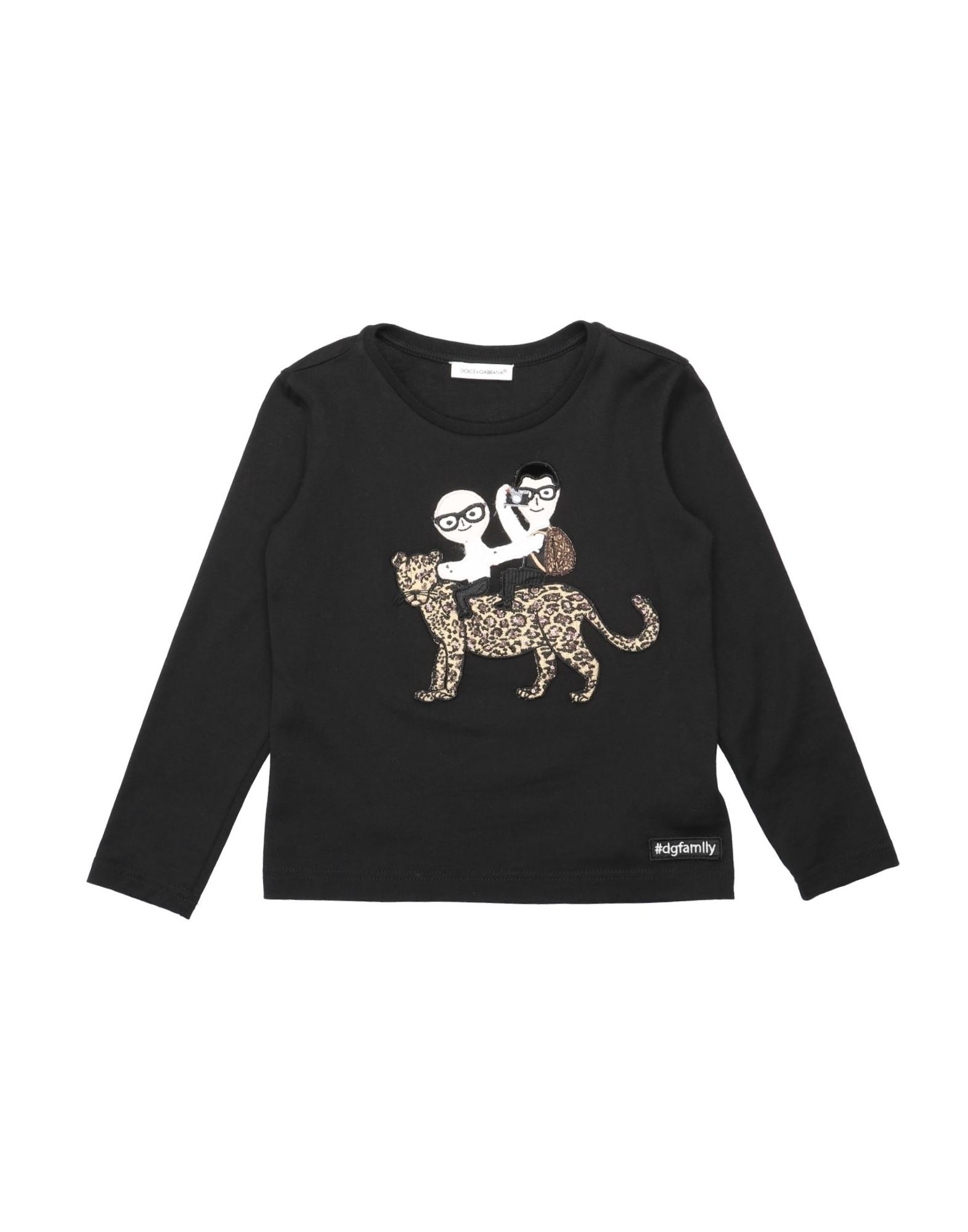 DOLCE&GABBANA T-shirts Kinder Schwarz von DOLCE&GABBANA