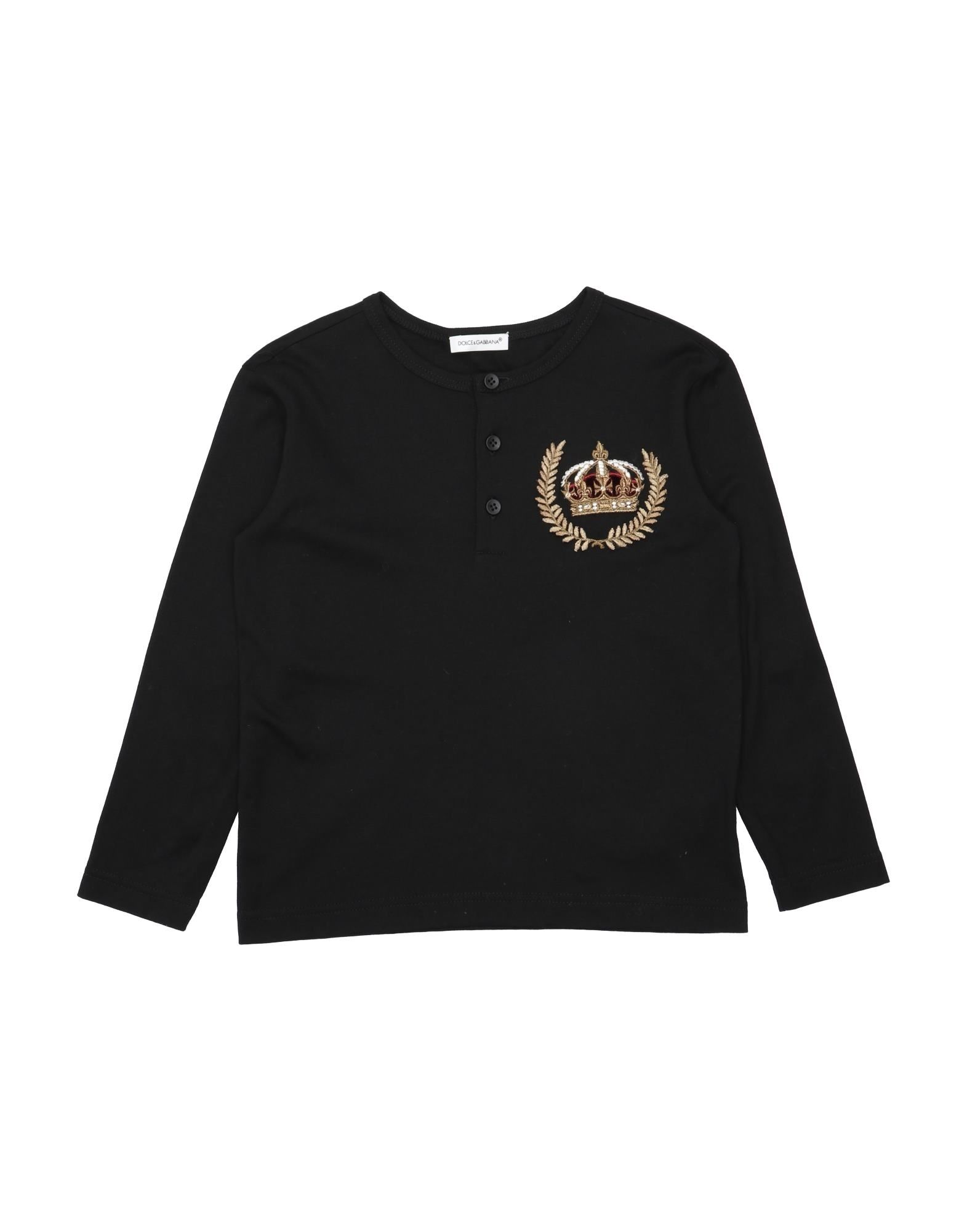 DOLCE&GABBANA T-shirts Kinder Schwarz von DOLCE&GABBANA