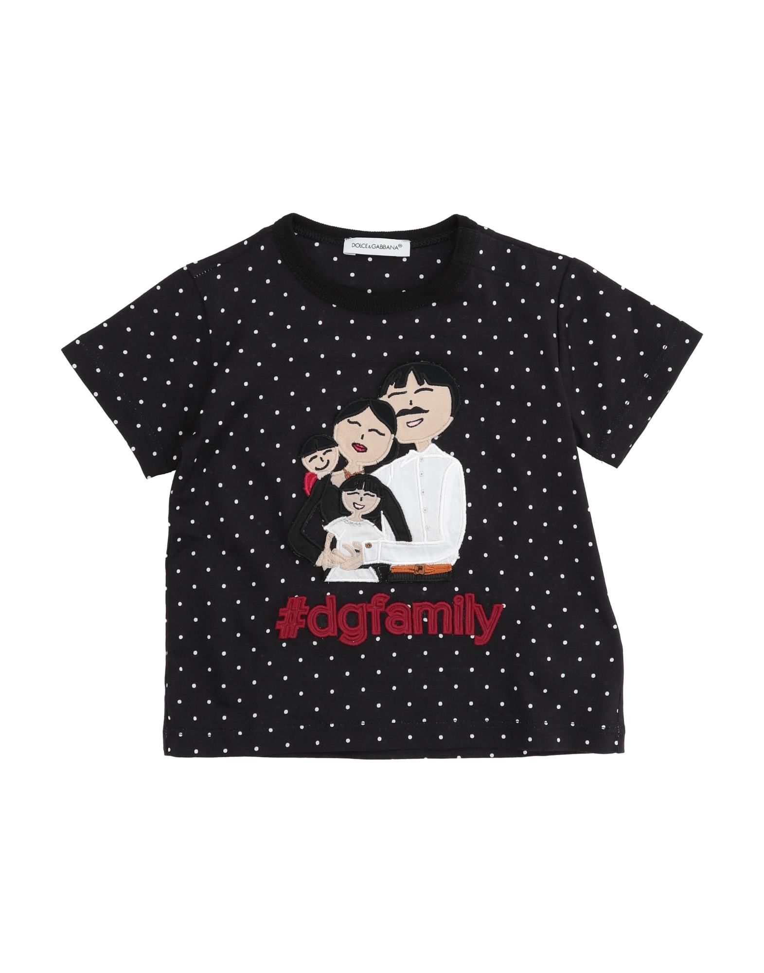 DOLCE&GABBANA T-shirts Kinder Schwarz von DOLCE&GABBANA