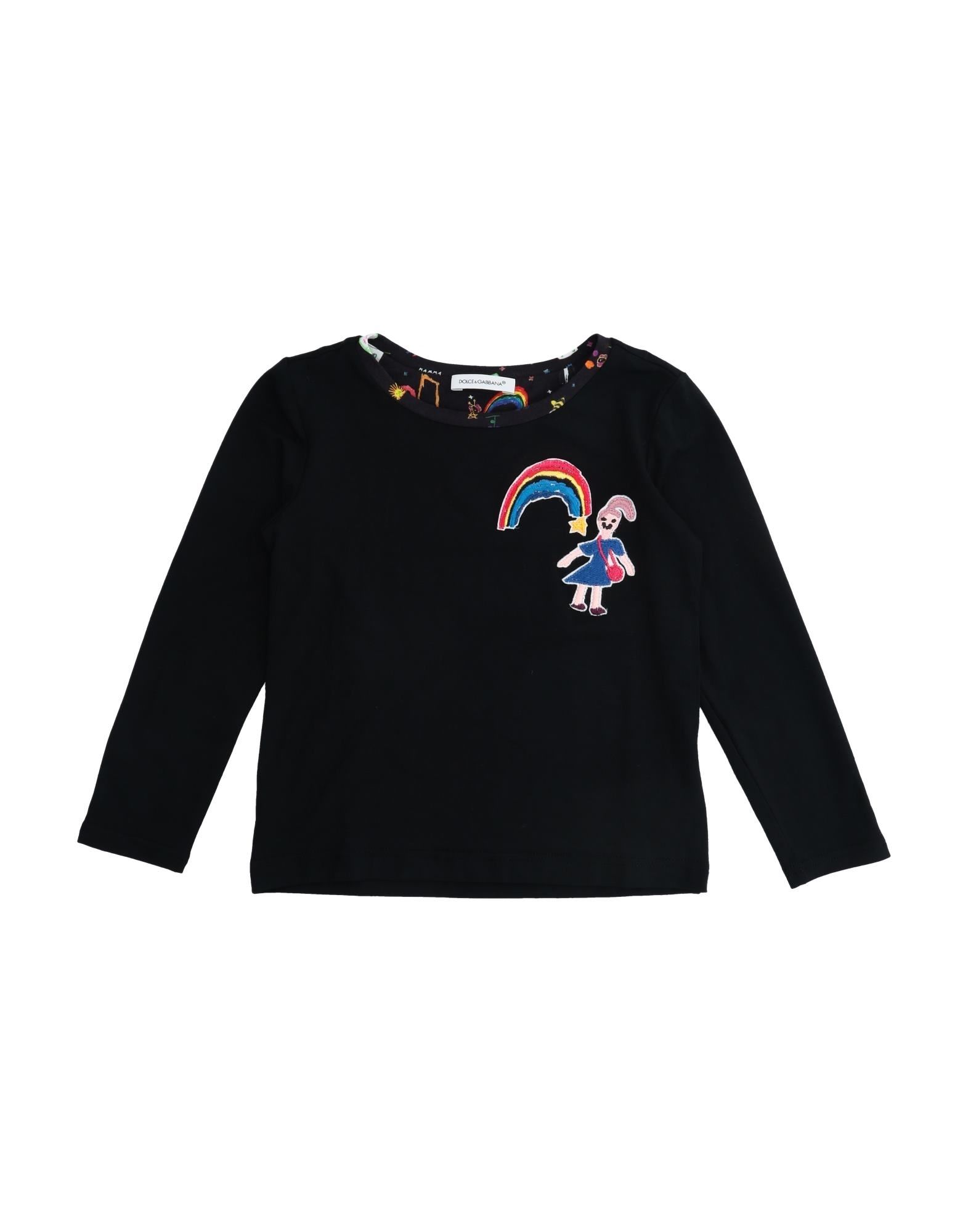 DOLCE&GABBANA T-shirts Kinder Schwarz von DOLCE&GABBANA