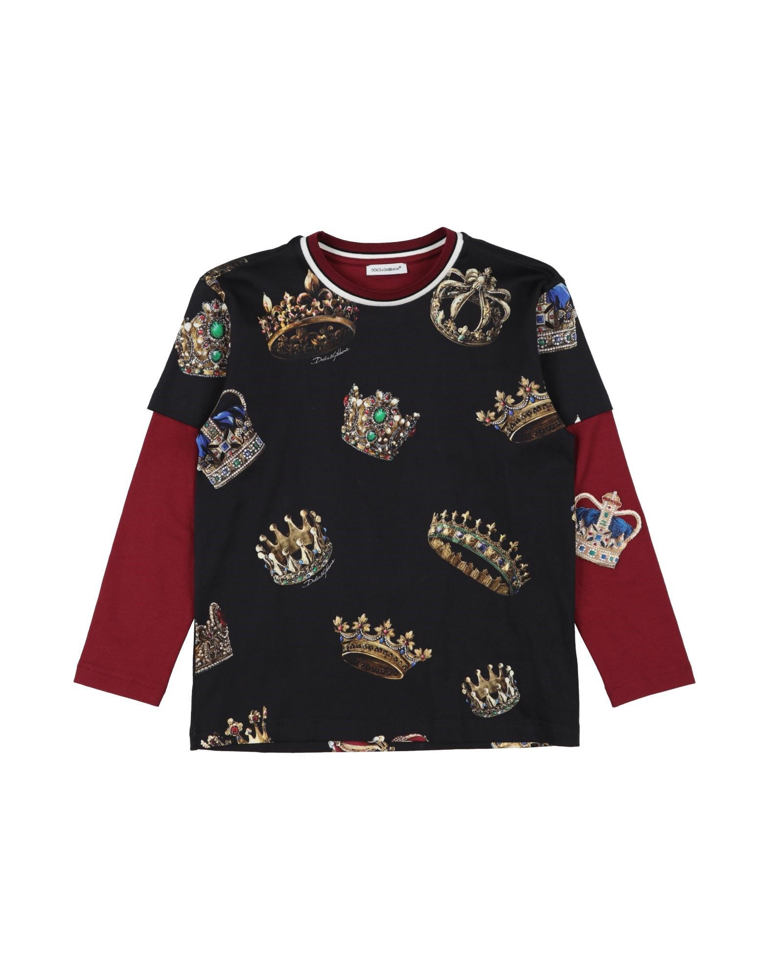 DOLCE&GABBANA T-shirts Kinder Schwarz von DOLCE&GABBANA