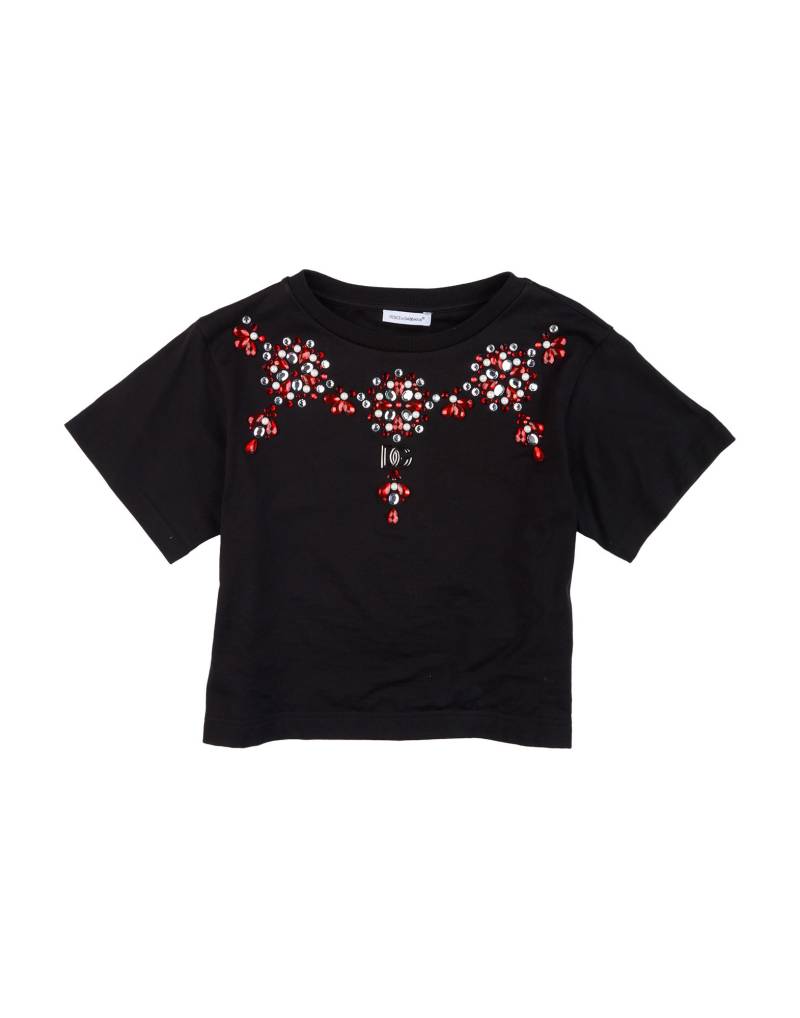 DOLCE&GABBANA T-shirts Kinder Schwarz von DOLCE&GABBANA