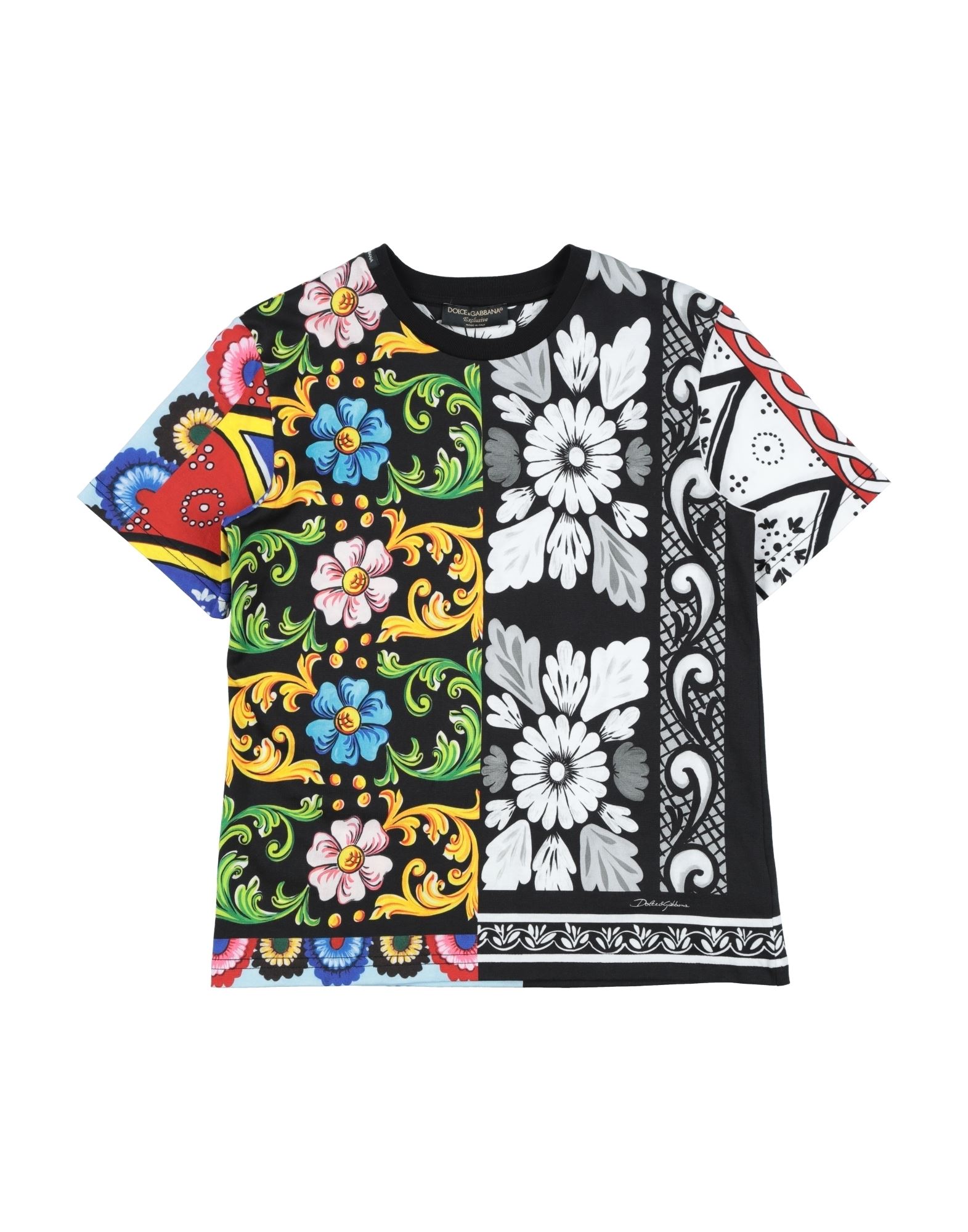 DOLCE&GABBANA T-shirts Kinder Schwarz von DOLCE&GABBANA