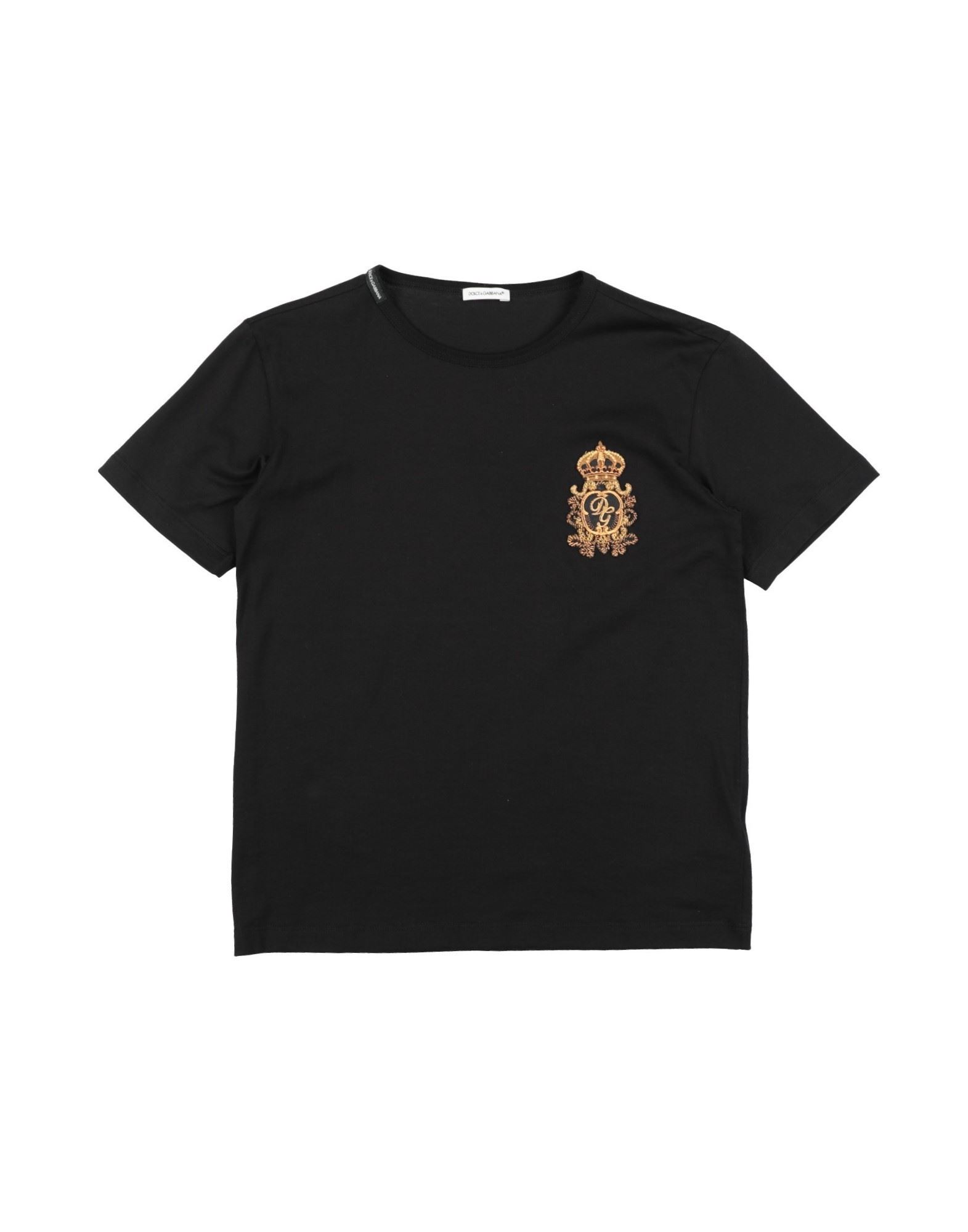 DOLCE&GABBANA T-shirts Kinder Schwarz von DOLCE&GABBANA