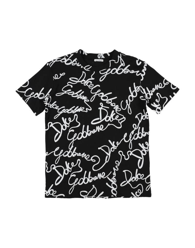 DOLCE&GABBANA T-shirts Kinder Schwarz von DOLCE&GABBANA