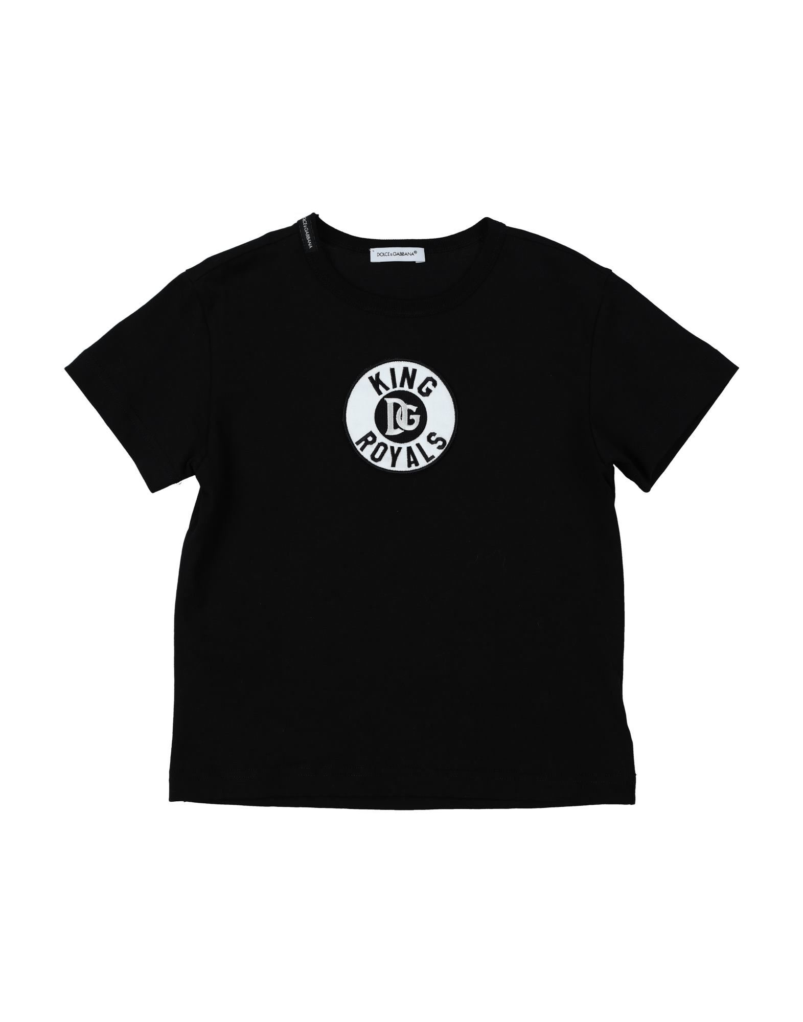 DOLCE&GABBANA T-shirts Kinder Schwarz von DOLCE&GABBANA