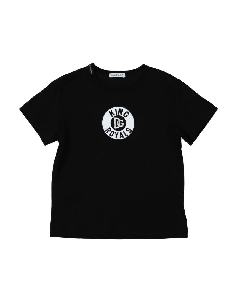 DOLCE&GABBANA T-shirts Kinder Schwarz von DOLCE&GABBANA