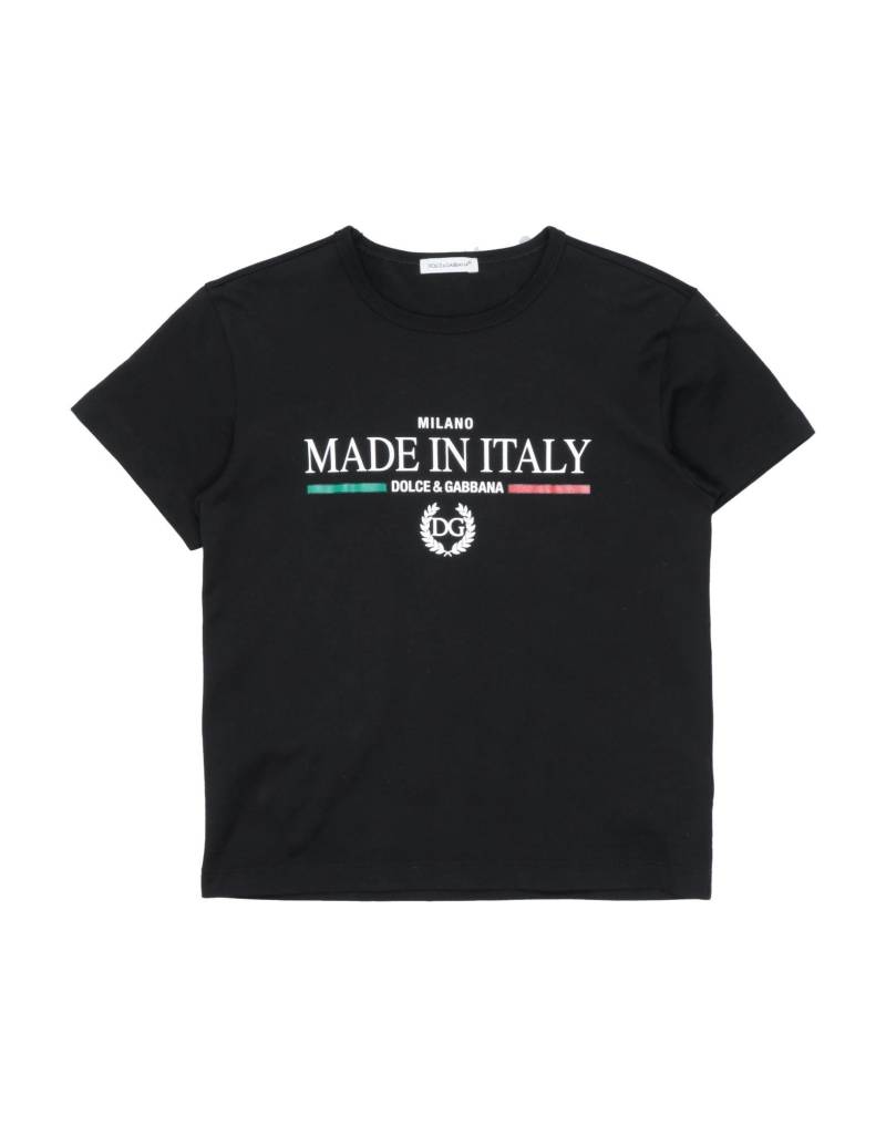 DOLCE&GABBANA T-shirts Kinder Schwarz von DOLCE&GABBANA