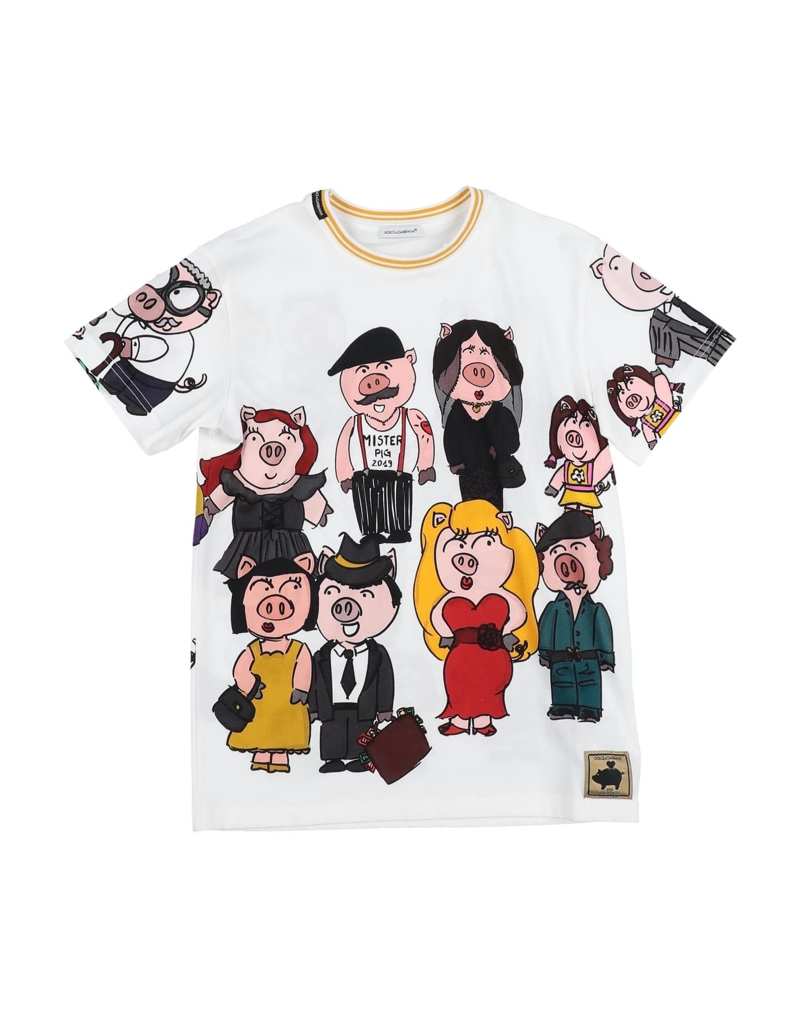 DOLCE&GABBANA T-shirts Kinder Weiß von DOLCE&GABBANA