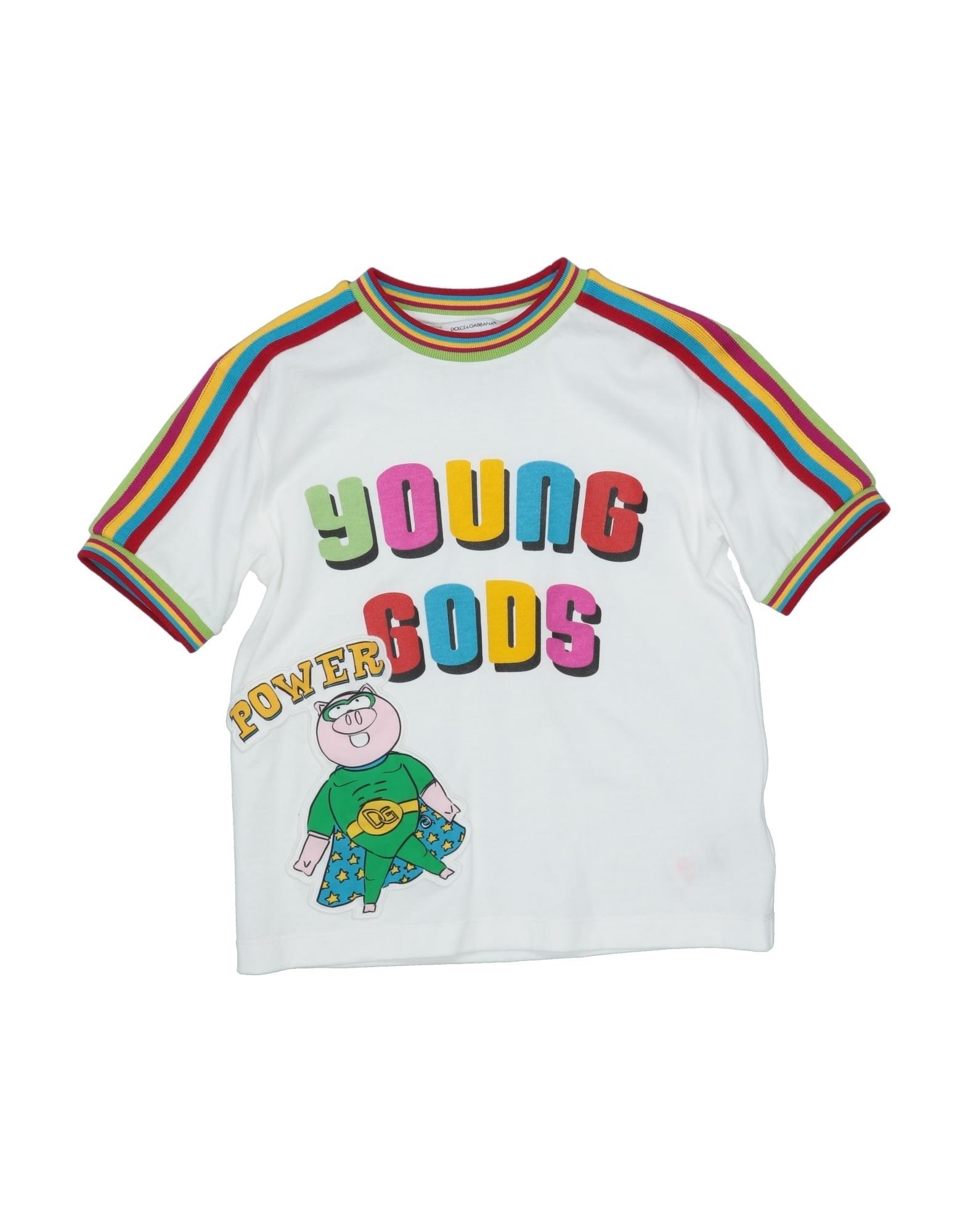 DOLCE&GABBANA T-shirts Kinder Weiß von DOLCE&GABBANA