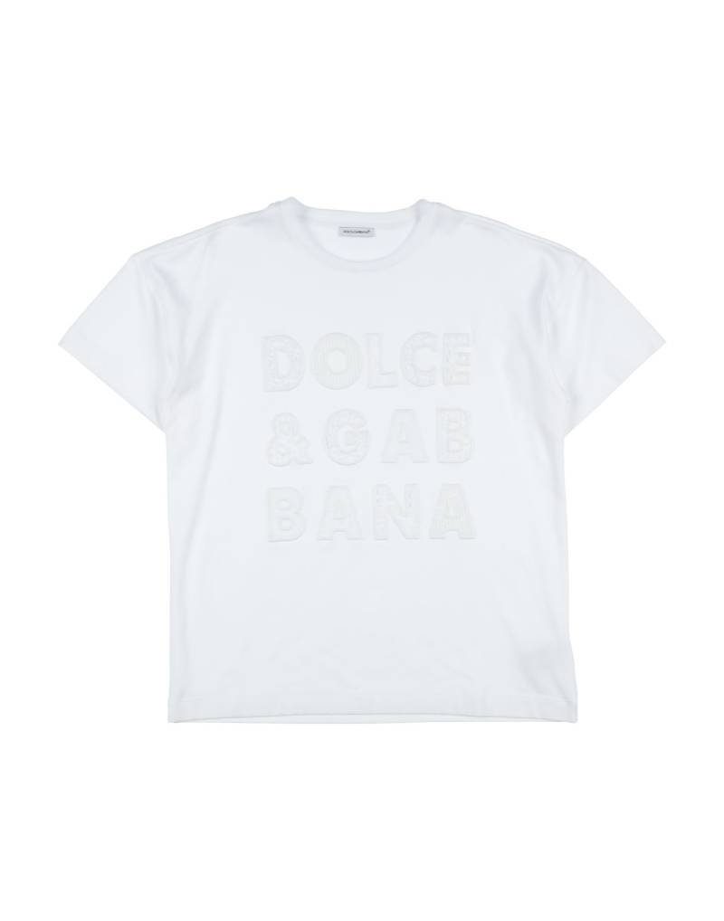 DOLCE&GABBANA T-shirts Kinder Weiß von DOLCE&GABBANA