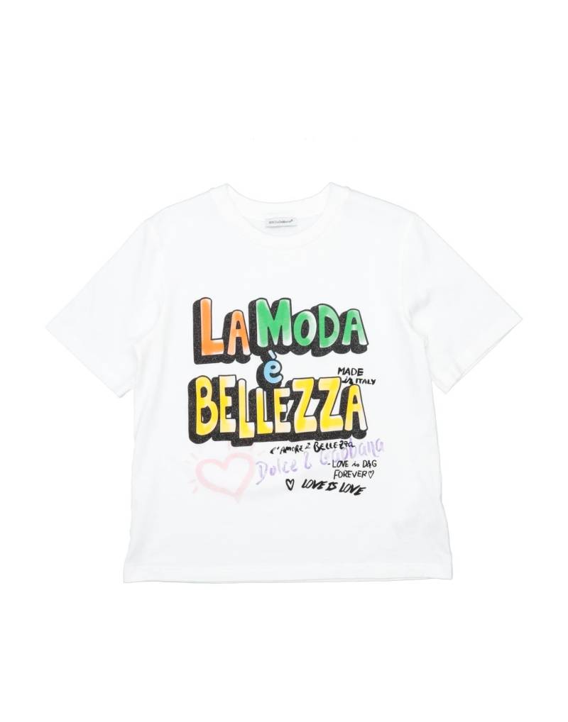 DOLCE&GABBANA T-shirts Kinder Weiß von DOLCE&GABBANA