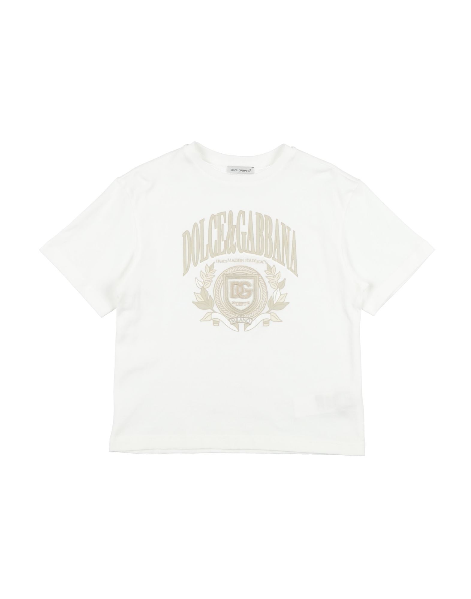 DOLCE&GABBANA T-shirts Kinder Weiß von DOLCE&GABBANA