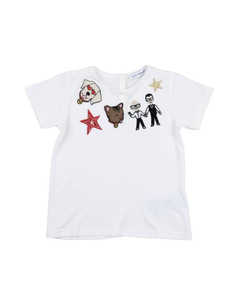 DOLCE&GABBANA T-shirts Kinder Weiß von DOLCE&GABBANA