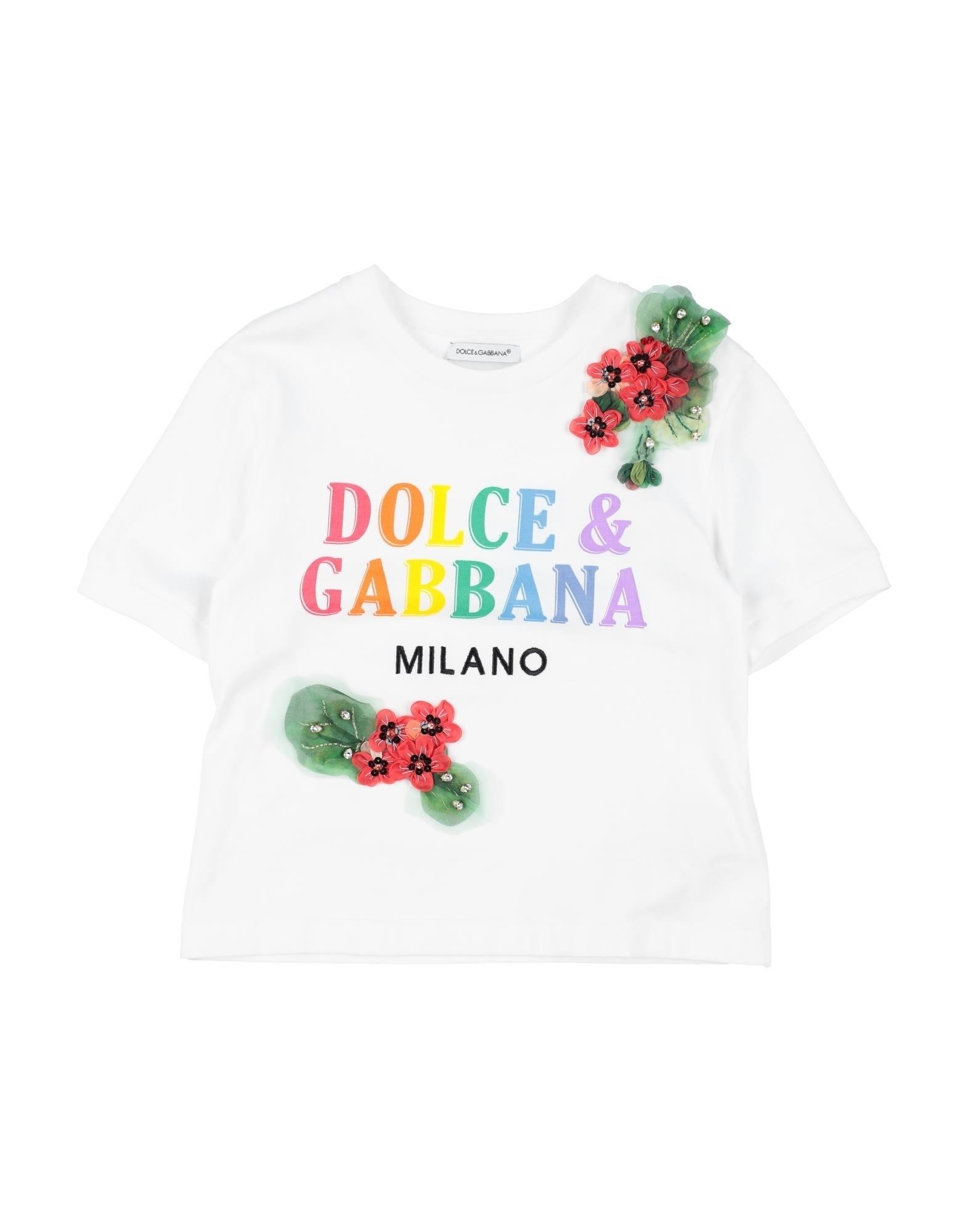 DOLCE&GABBANA T-shirts Kinder Weiß von DOLCE&GABBANA