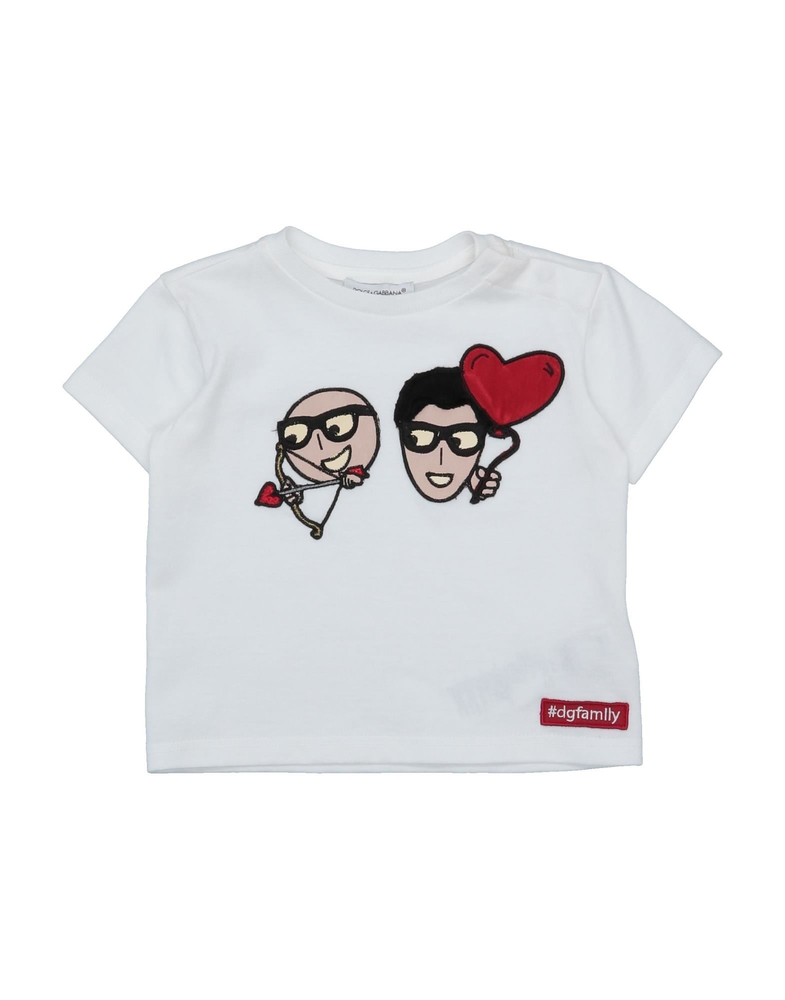 DOLCE&GABBANA T-shirts Kinder Weiß von DOLCE&GABBANA