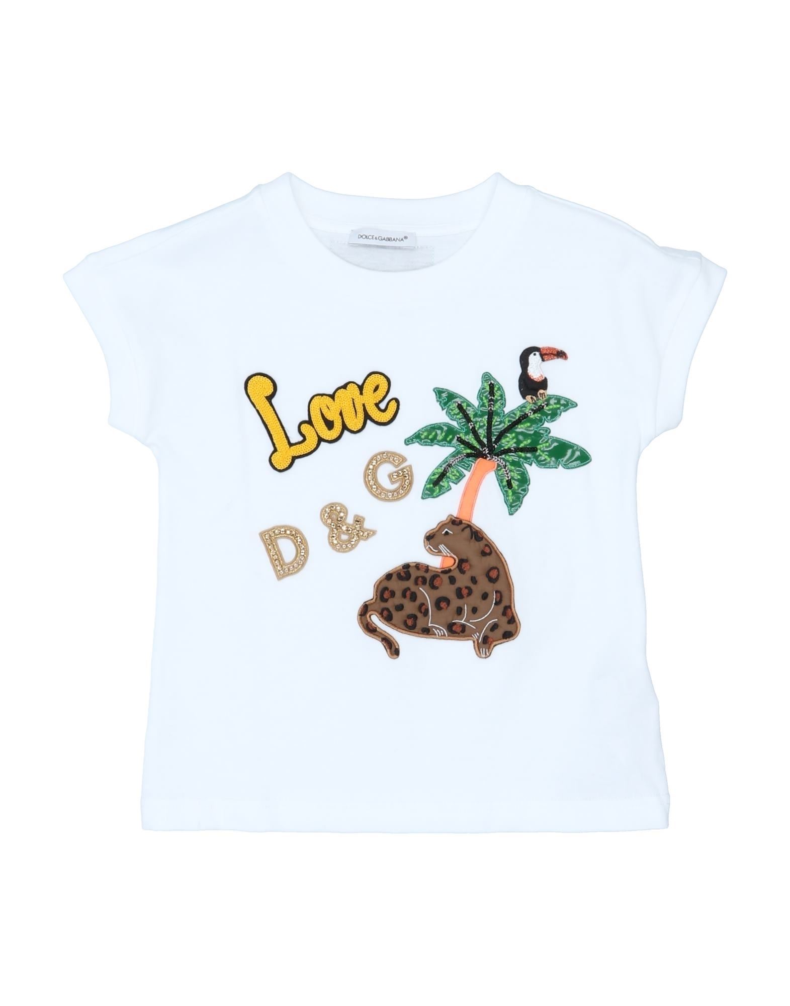 DOLCE&GABBANA T-shirts Kinder Weiß von DOLCE&GABBANA