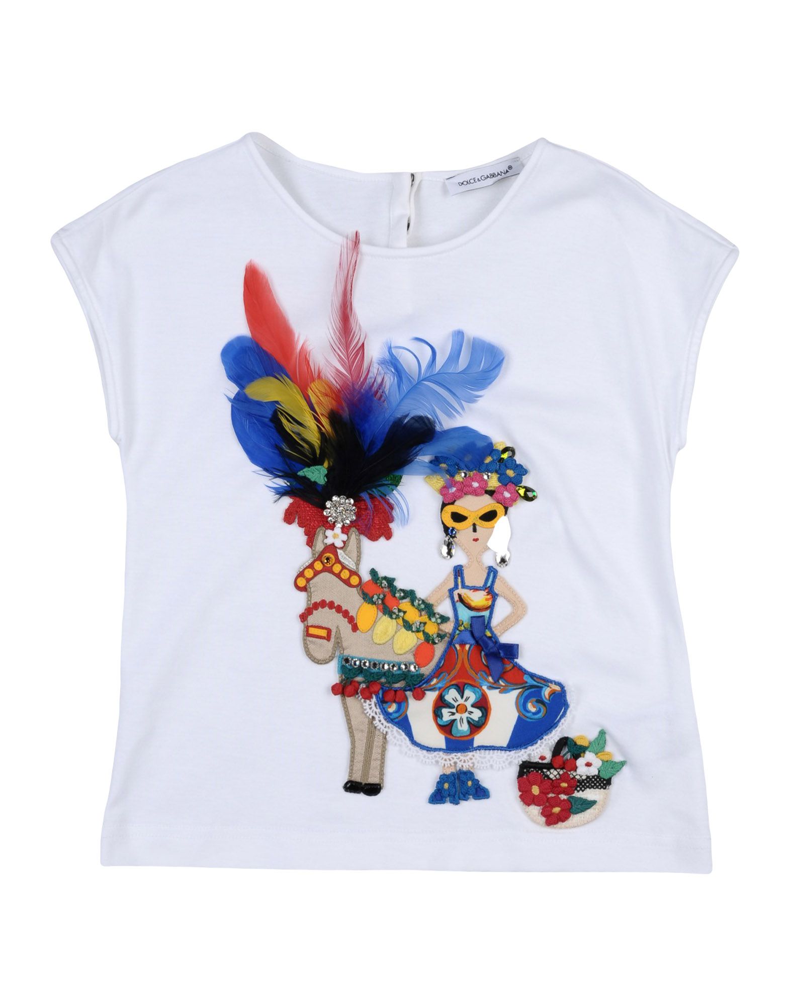 DOLCE&GABBANA T-shirts Kinder Weiß von DOLCE&GABBANA