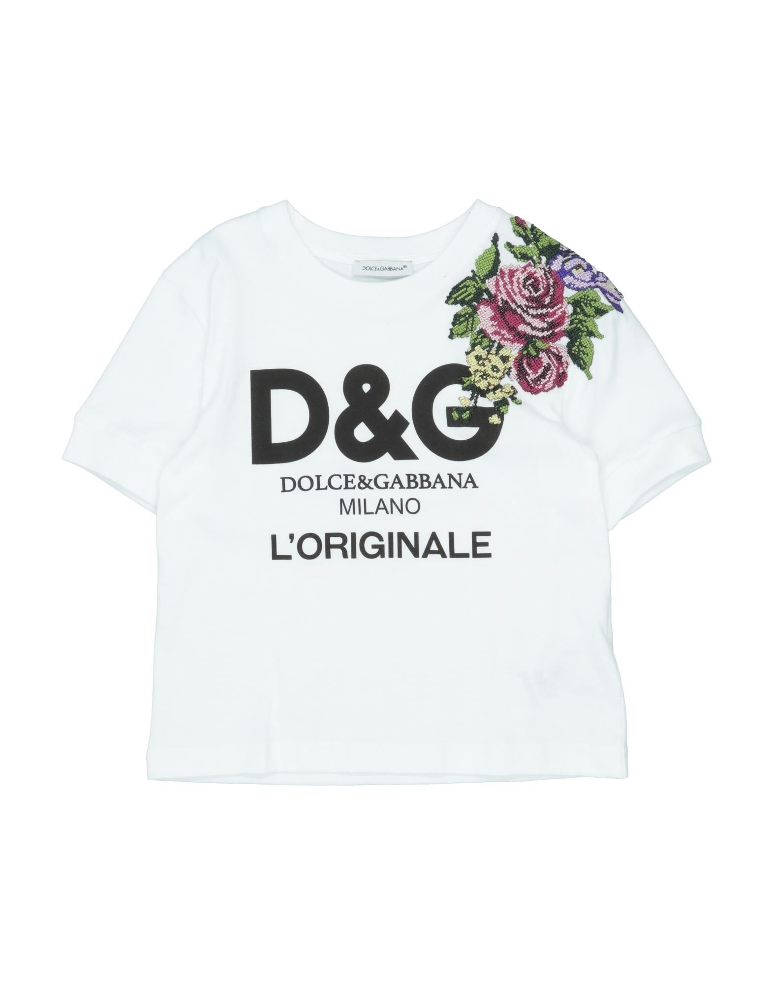 DOLCE&GABBANA T-shirts Kinder Weiß von DOLCE&GABBANA