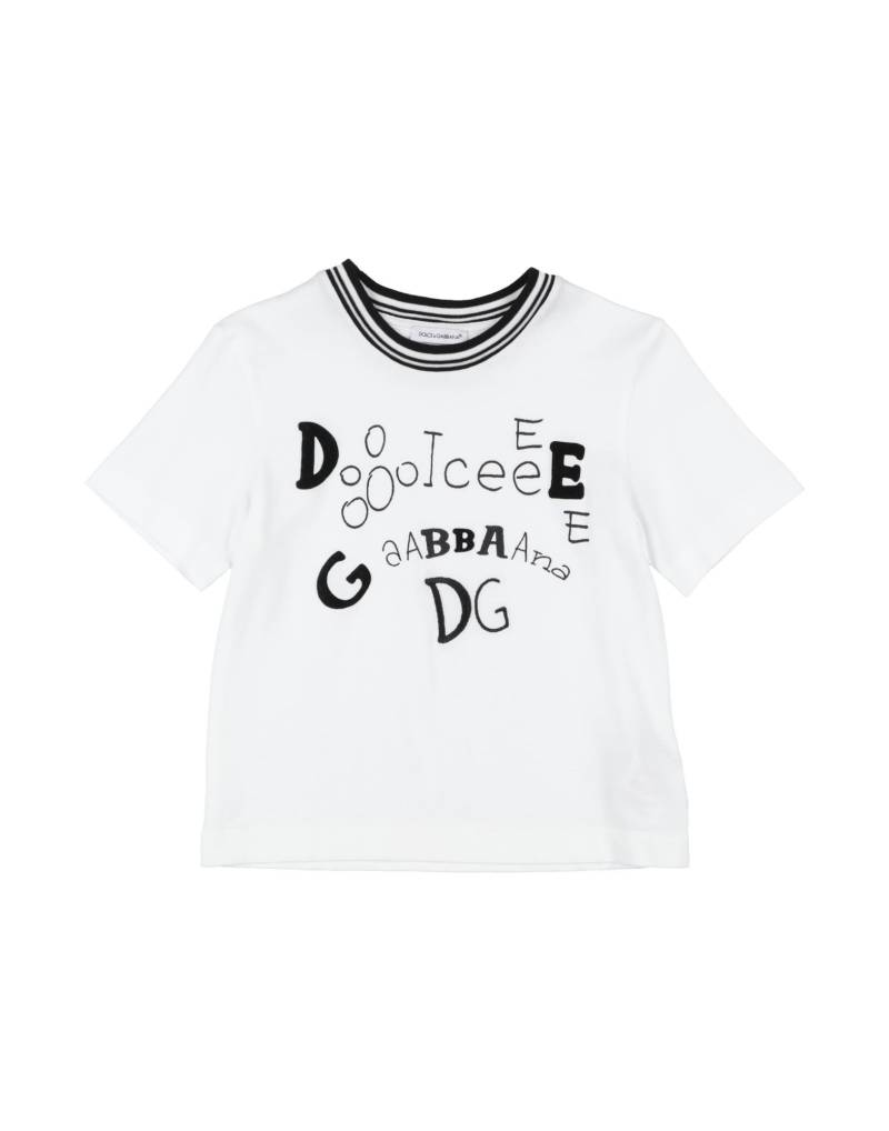 DOLCE&GABBANA T-shirts Kinder Weiß von DOLCE&GABBANA