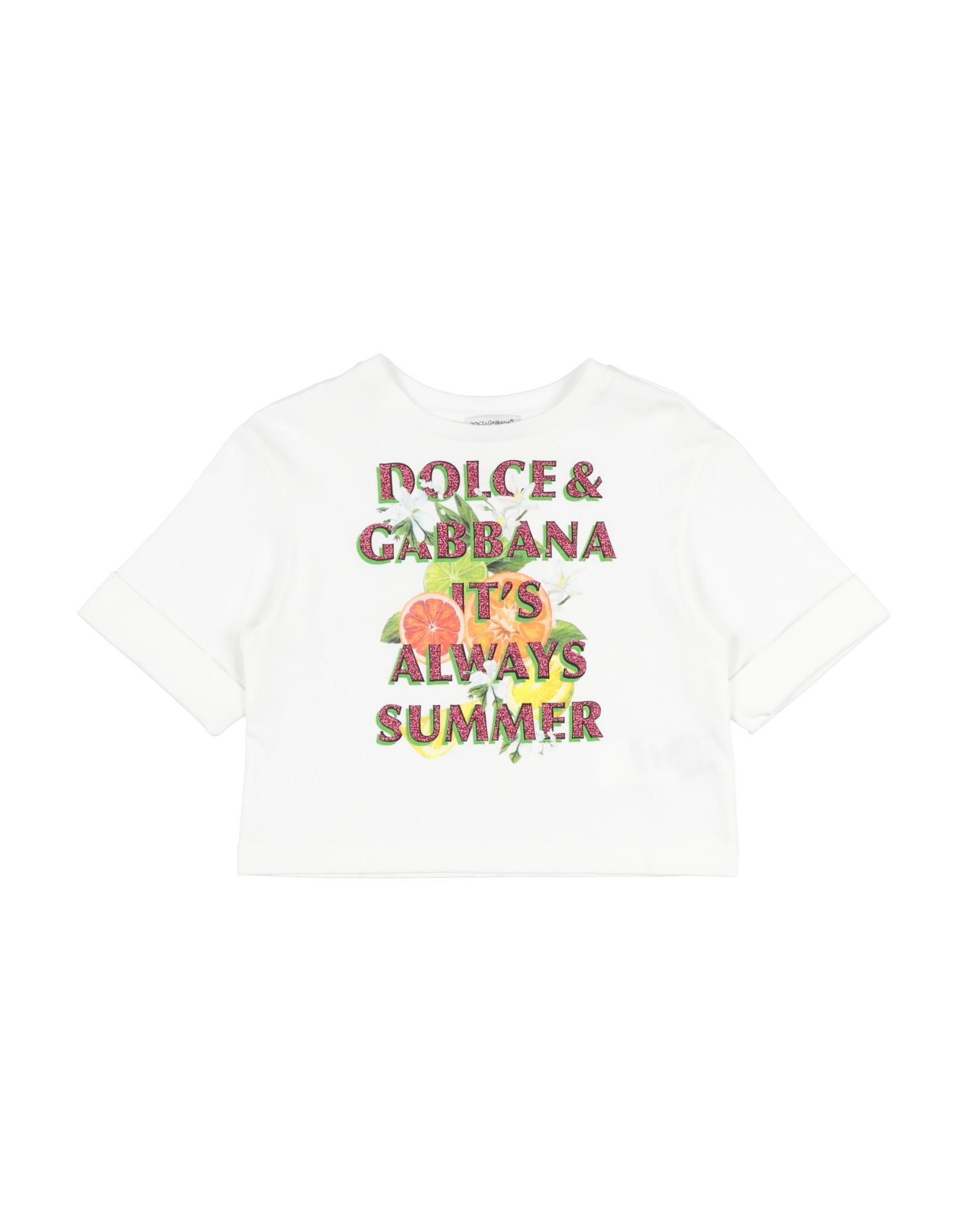 DOLCE&GABBANA T-shirts Kinder Weiß von DOLCE&GABBANA