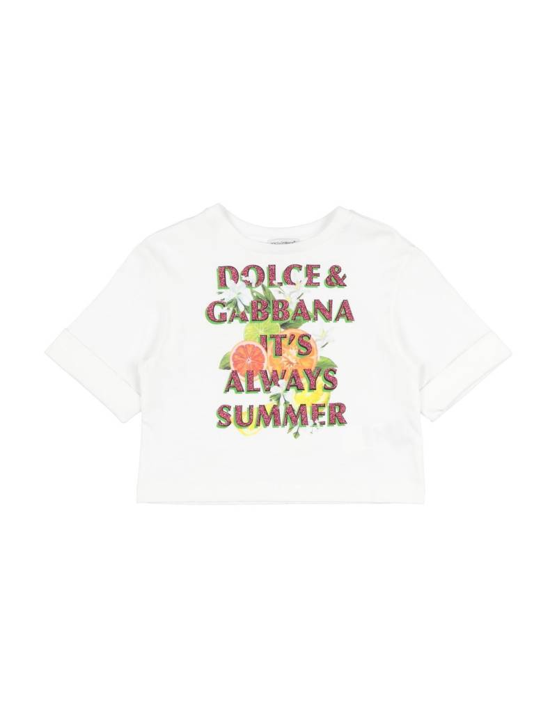 DOLCE&GABBANA T-shirts Kinder Weiß von DOLCE&GABBANA
