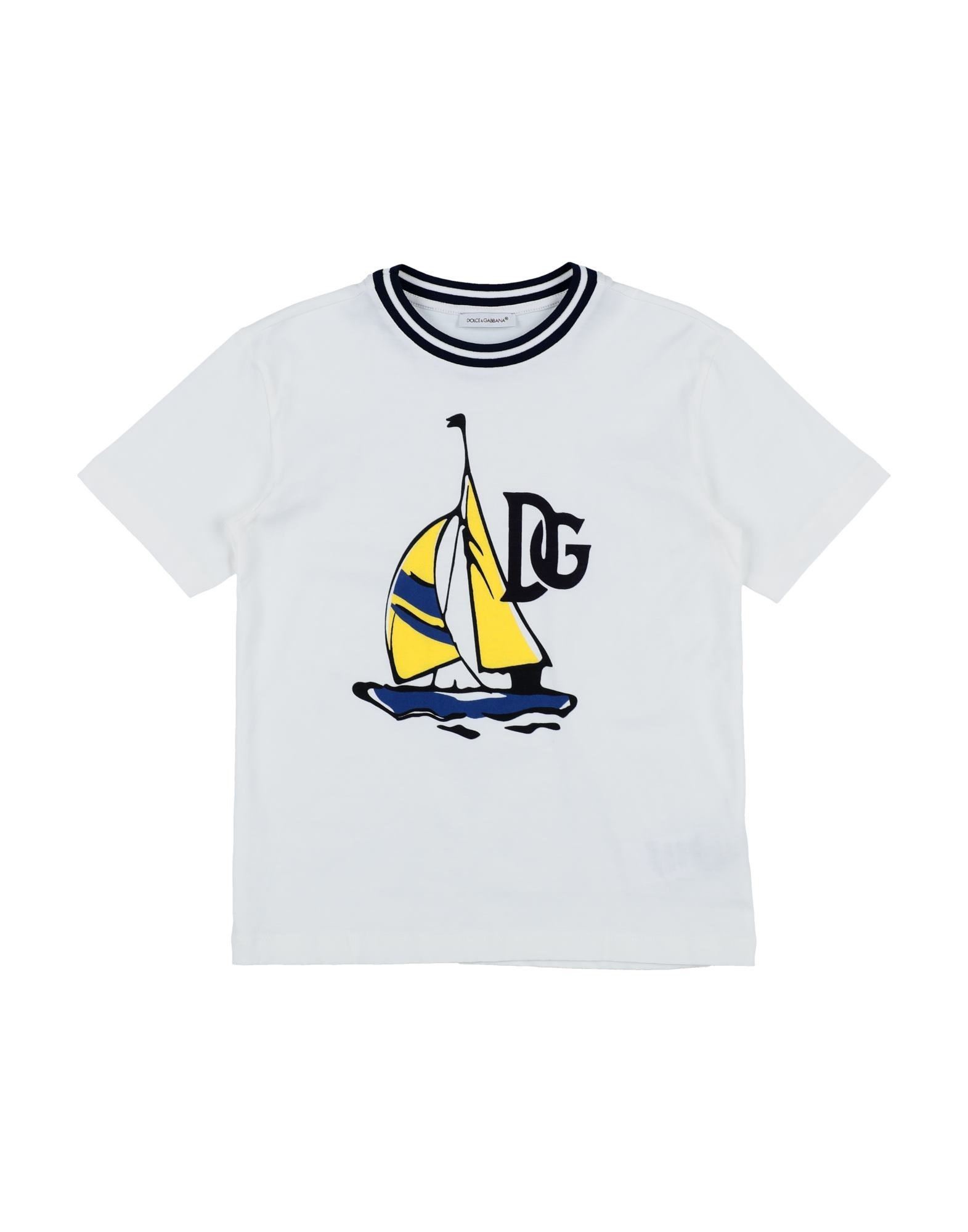 DOLCE&GABBANA T-shirts Kinder Weiß von DOLCE&GABBANA