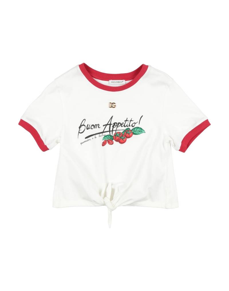 DOLCE&GABBANA T-shirts Kinder Weiß von DOLCE&GABBANA
