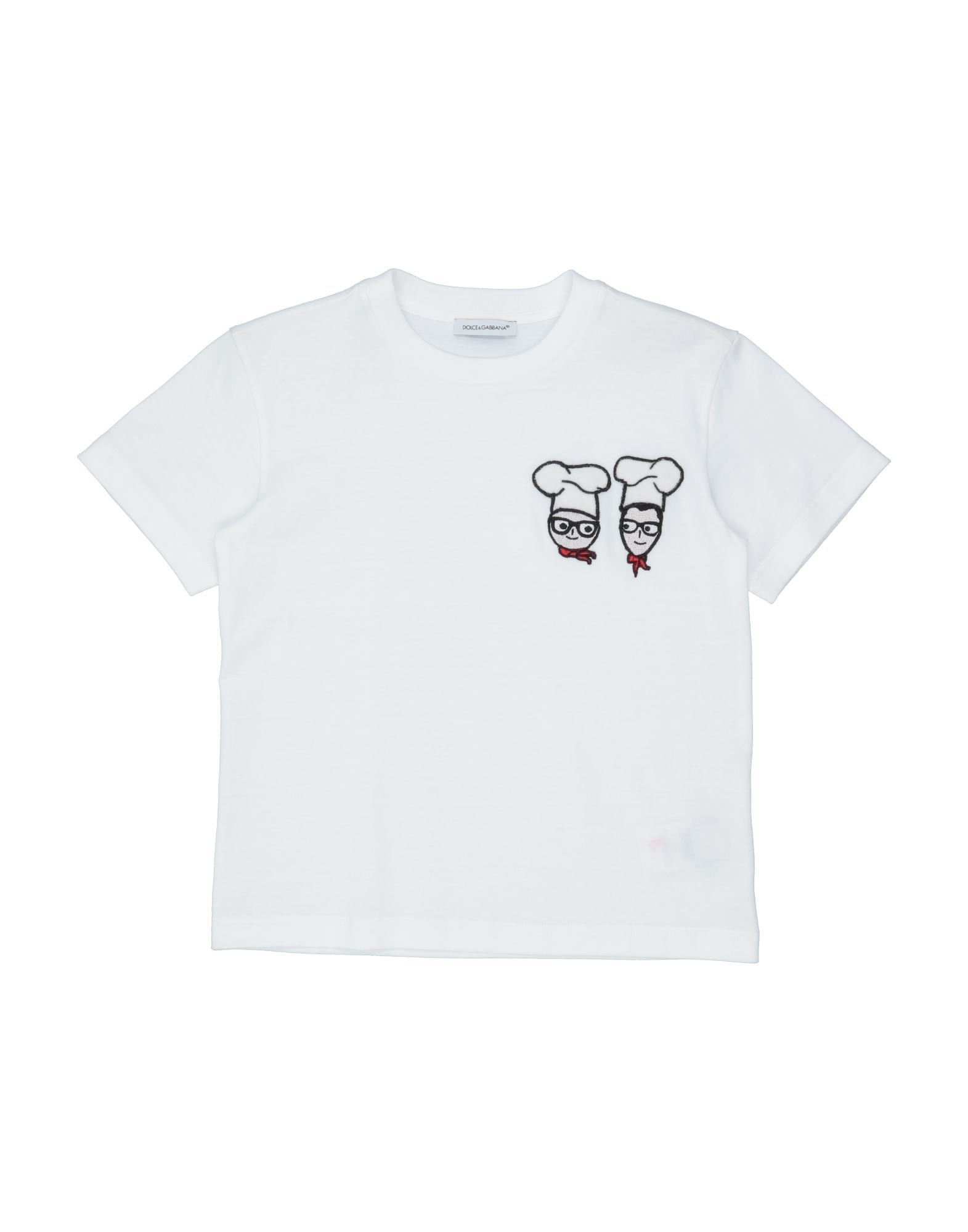 DOLCE&GABBANA T-shirts Kinder Weiß von DOLCE&GABBANA