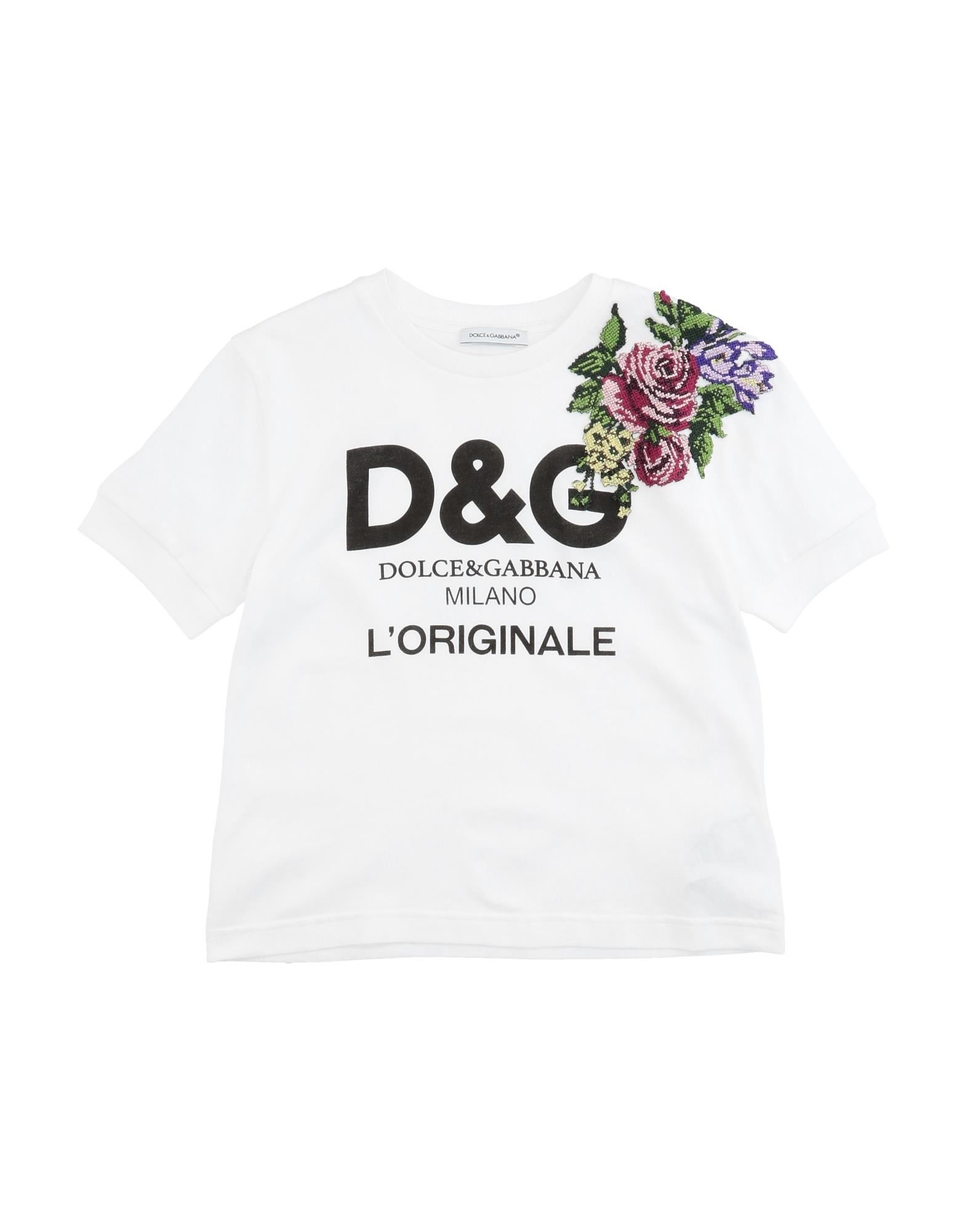 DOLCE&GABBANA T-shirts Kinder Weiß von DOLCE&GABBANA